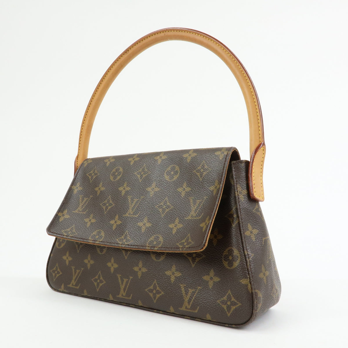 Louis Vuitton Monogram Mini Looping Shoulder Bag Brown M51147