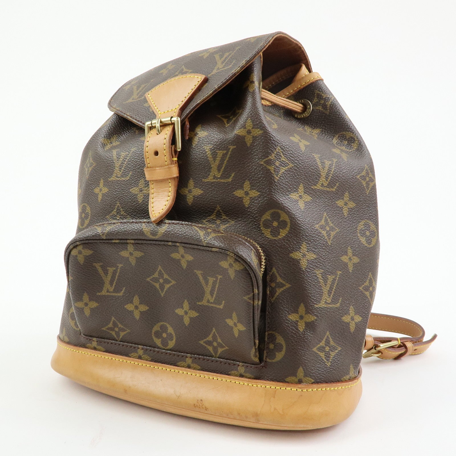 Louis Vuitton Monogram Montsouris MM Backpack Brown M51136
