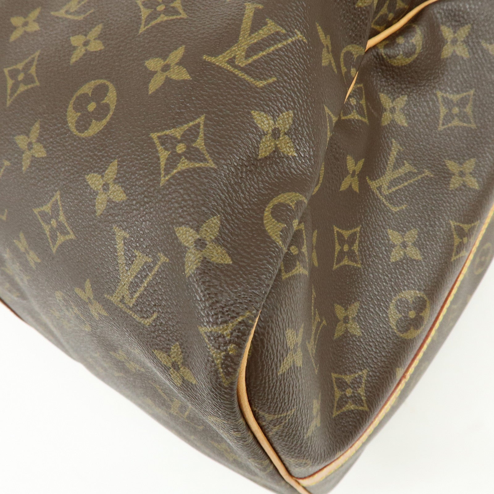 Louis Vuitton Keep All Bandouliere 55 Boston Bag Hand Bag Brown M41414