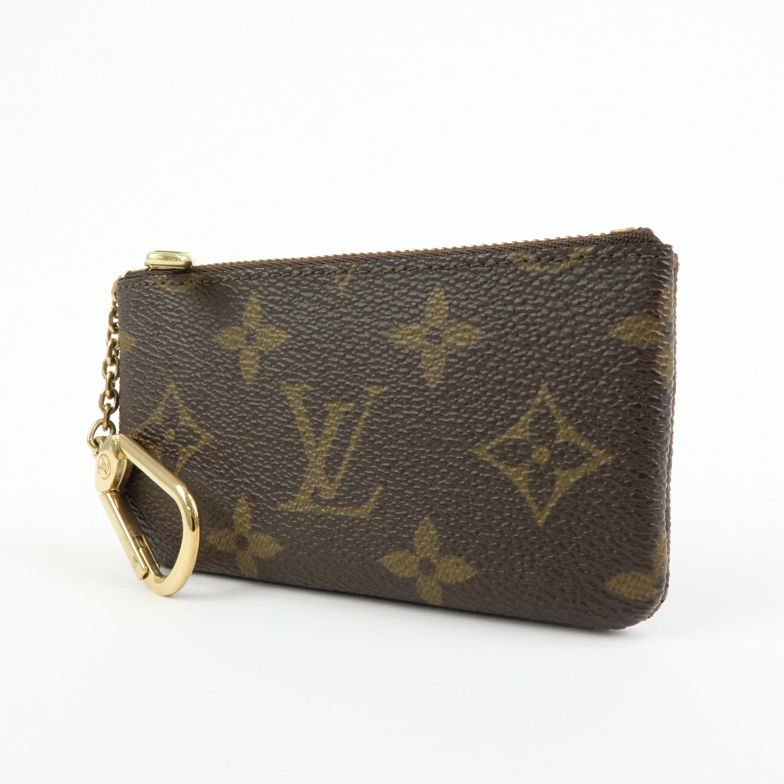 Louis Vuitton Monogram Pochette Cles Coin Case Key Case M62650