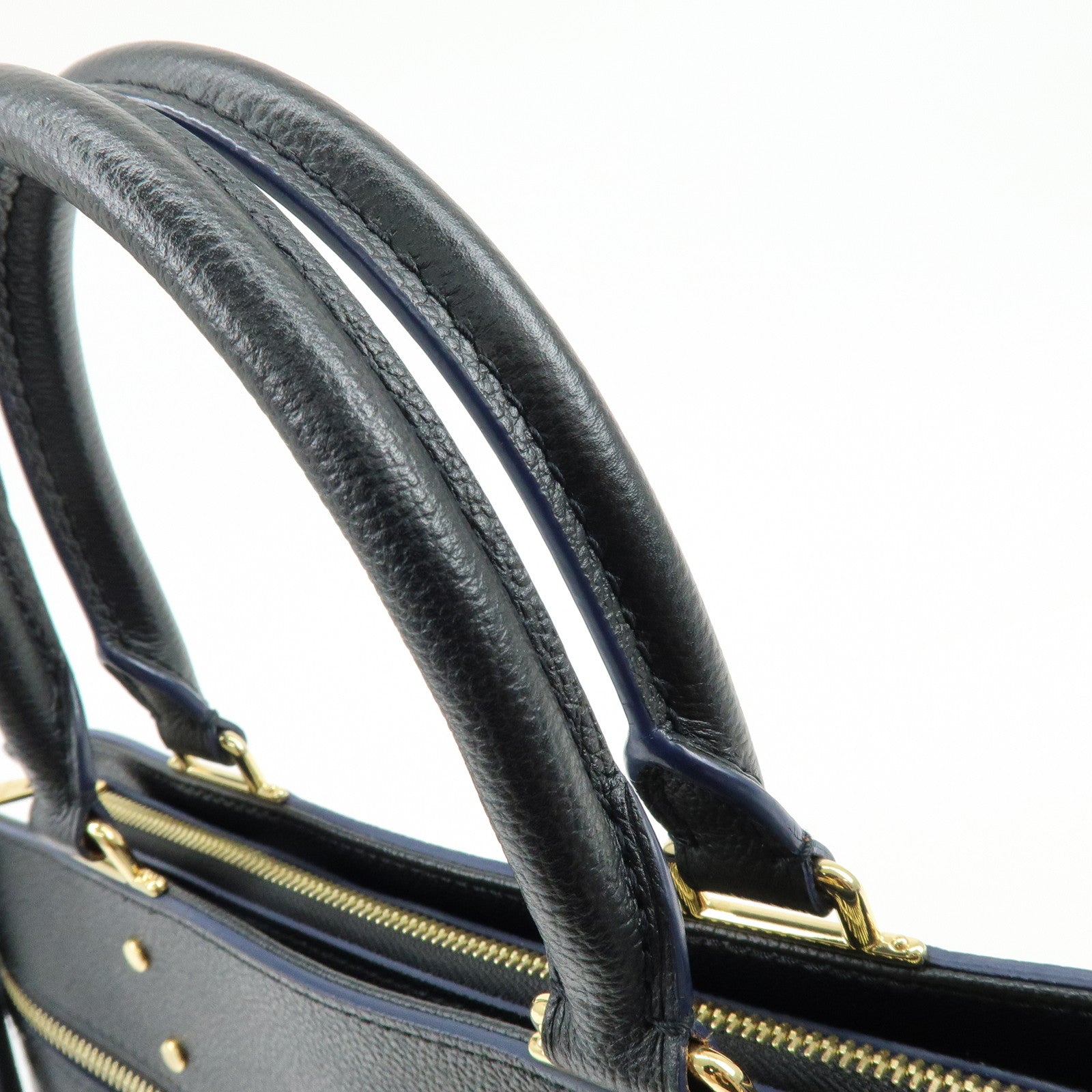 Louis Vuitton Monogram Empreinte Three PM 2Way Bag Noir M54273
