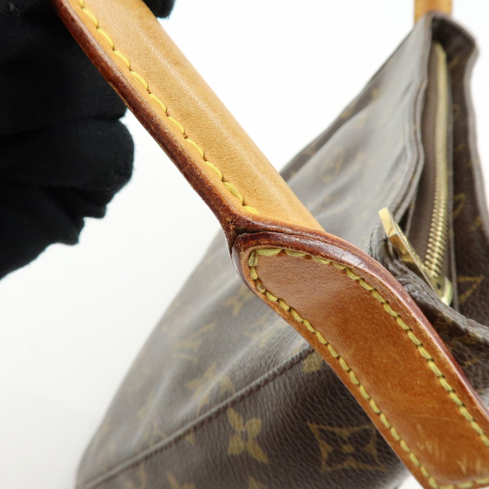 Louis Vuitton Monogram Looping MM Shoulder Bag Hand Bag M51146