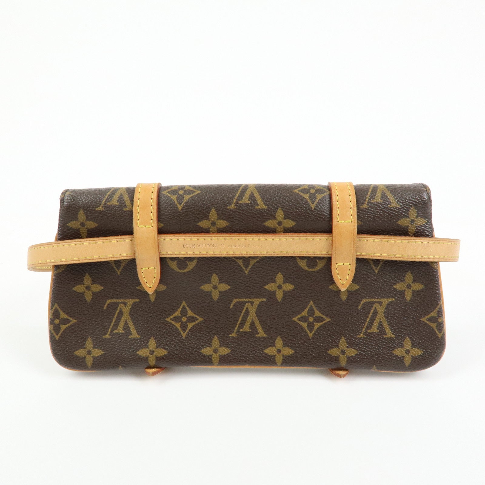 Louis Vuitton Monogram Pochette Marelle Waist Body Bag Brown M51159