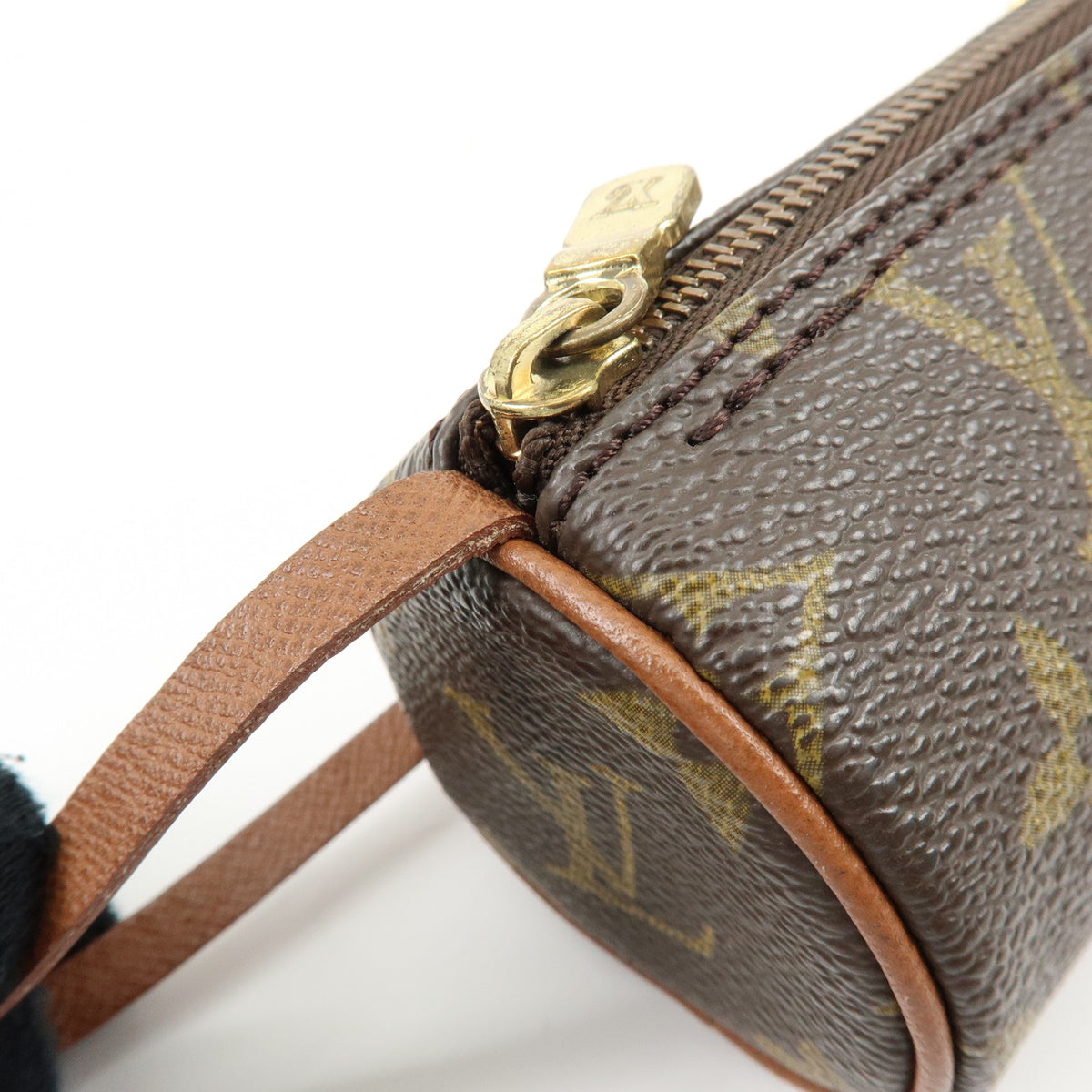 Louis Vuitton Monogram Mini Pouch for Papillon Bag Brown