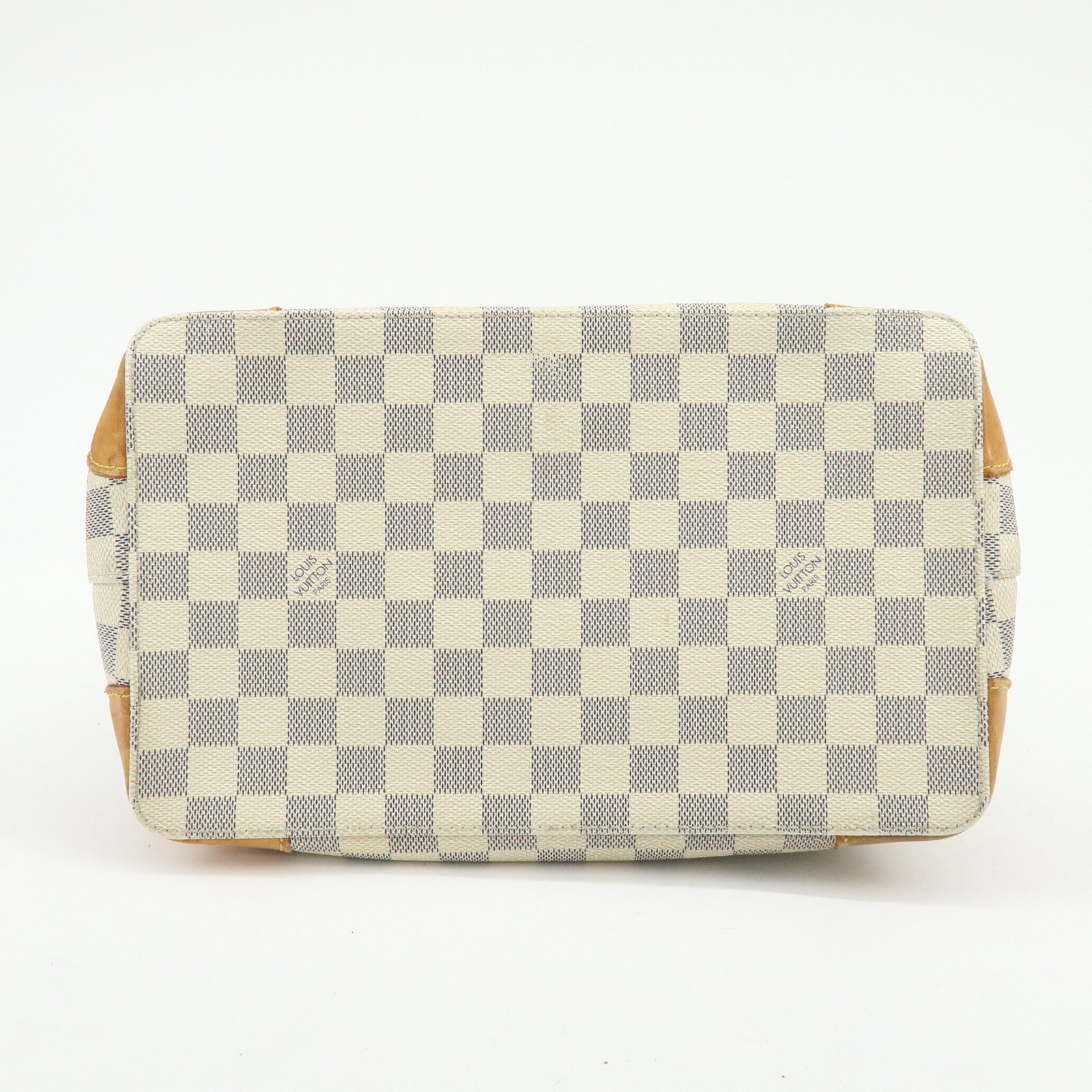 Louis Vuitton Damier Azur Hampstead PM Hand Bag Ivory N51207