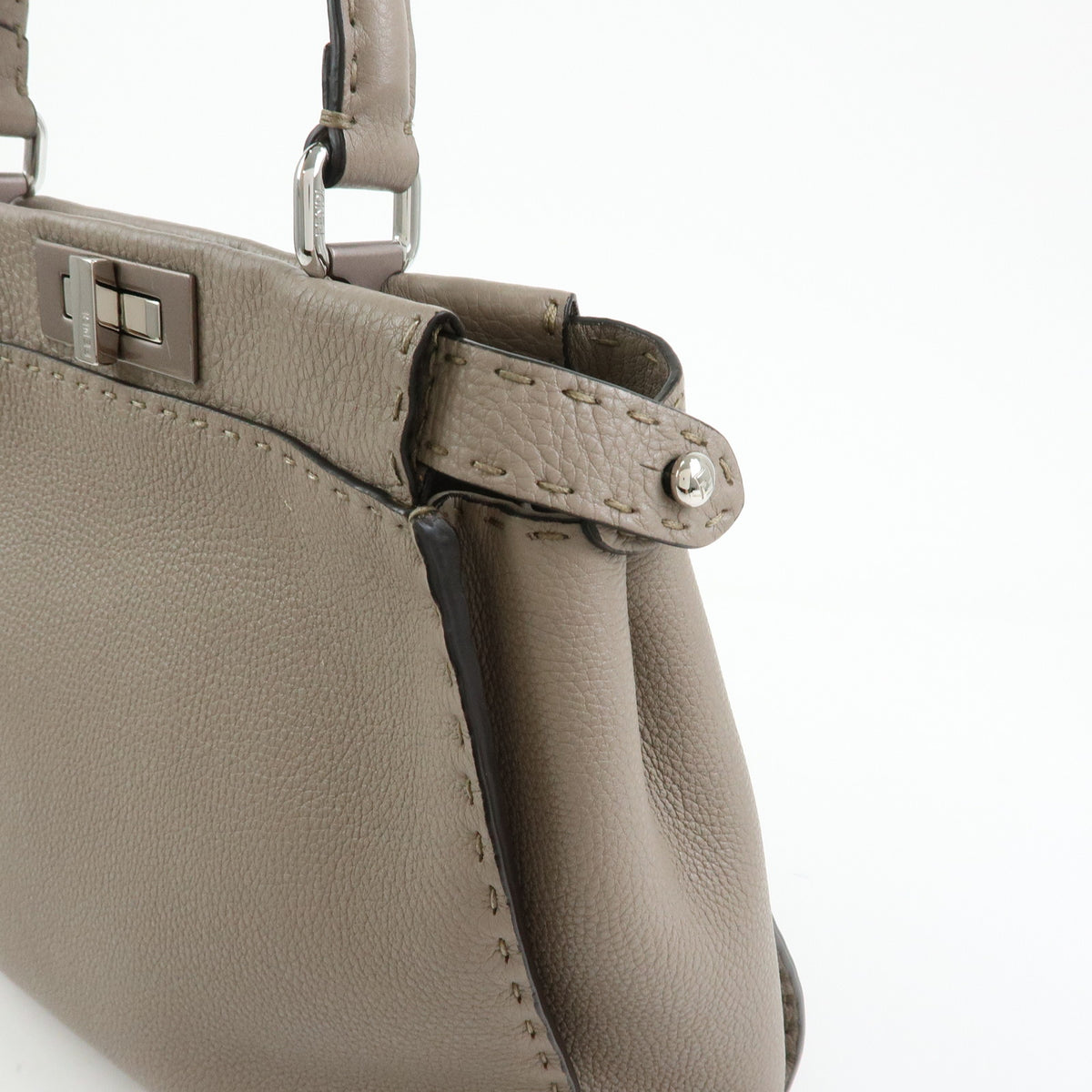 FENDI Peekaboo Medium Celleria 2Way Bag Hand Bag Shoulder Bag 8BN290