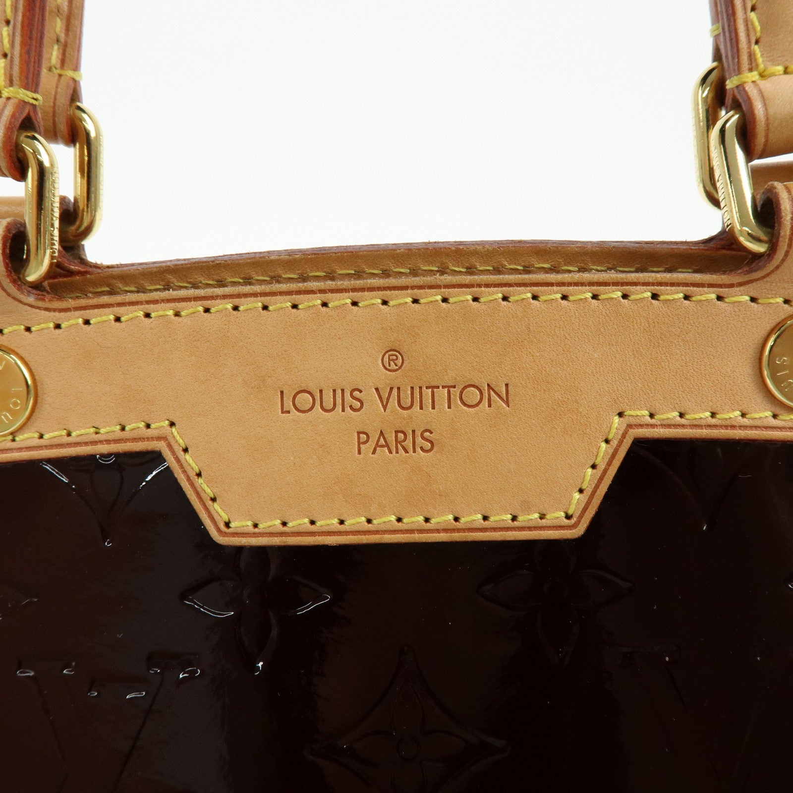 Louis Vuitton Monogram Vernis Brea MM 2Way Shoulder Bag Amarante M91619