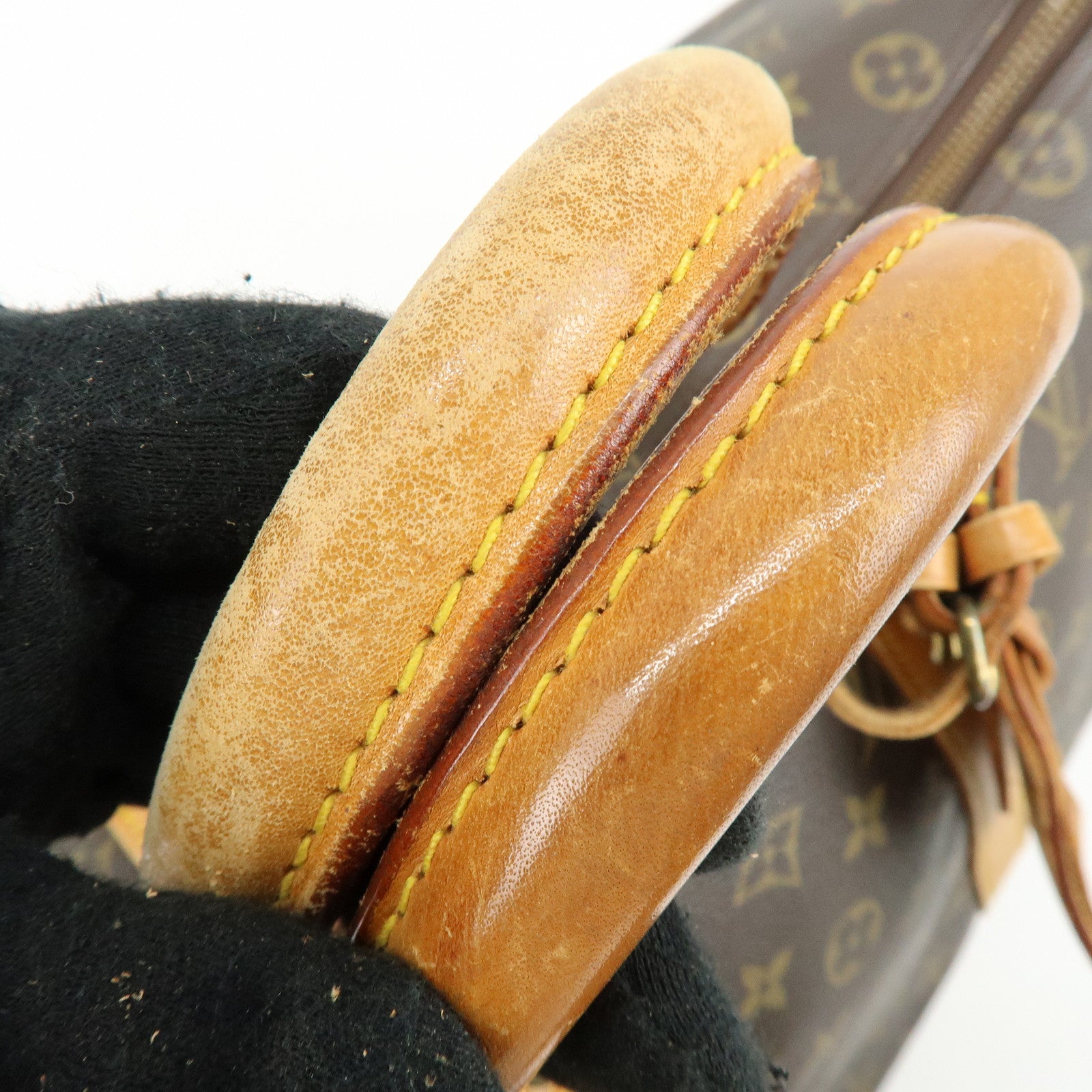 Louis Vuitton Monogram Keep All 45 Boston Bag Hand Bag Brown M41428