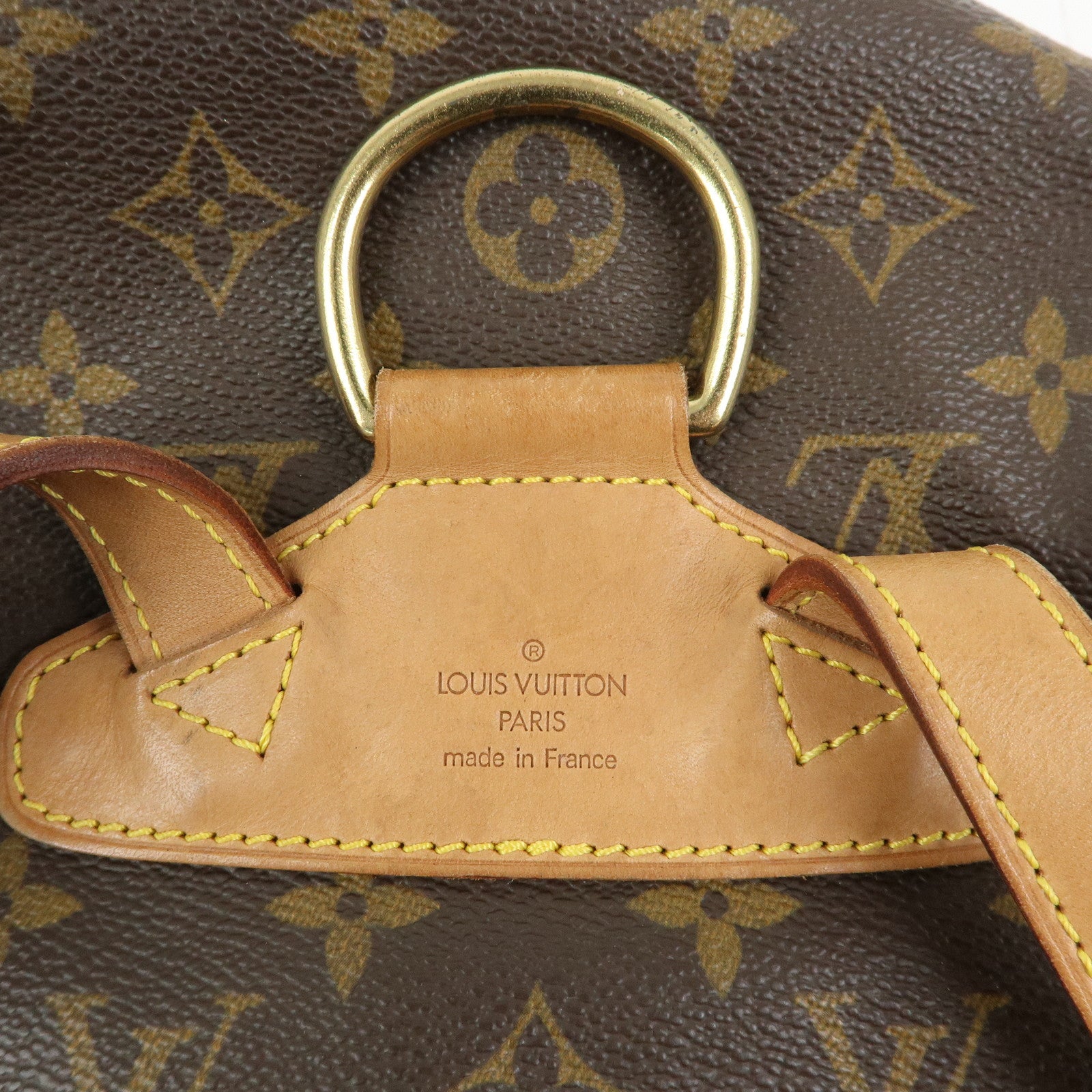 Louis Vuitton Monogram Canvas Montsouris MM Backpack Brown M51136