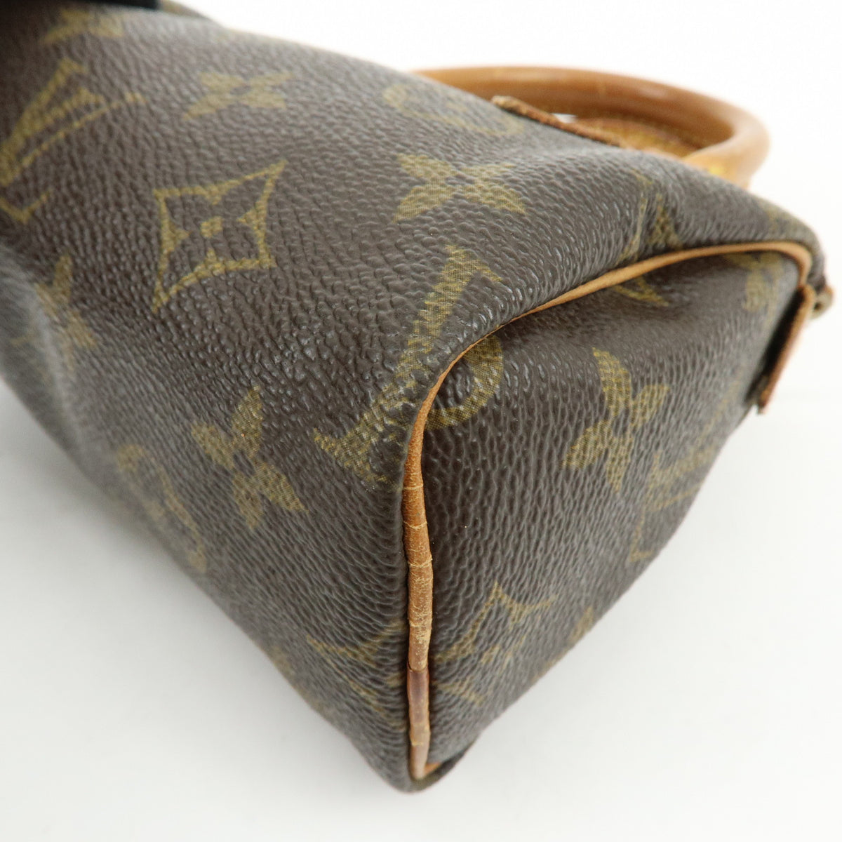 Louis Vuitton Monogram Mini Speedy Hand Bag Brown M41534 J75011 Lot