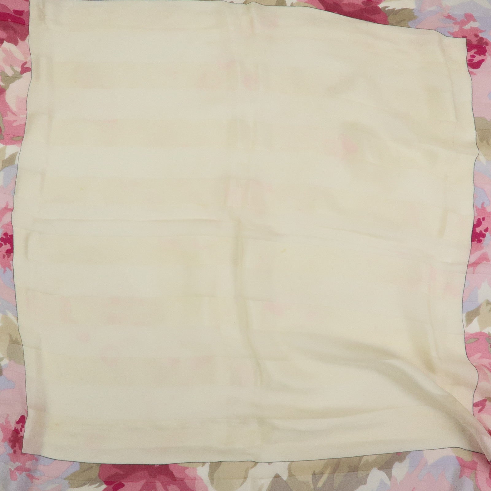 CELINE LOEWE Cartier YSL Silk 100% Scarf Lot Navy Blue Pink