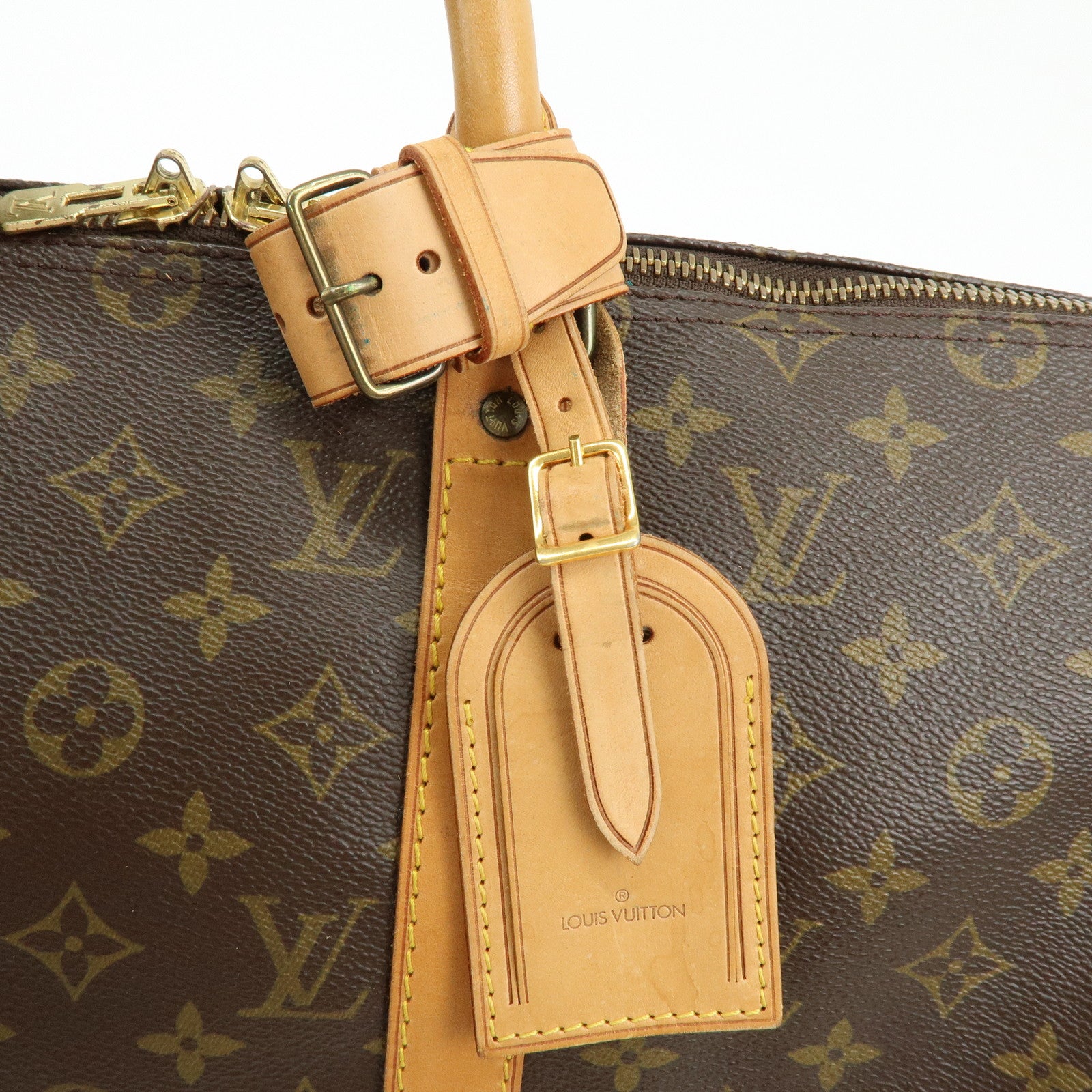 Louis Vuitton Monogram Keep All 50 Boston Bag Brown M41426
