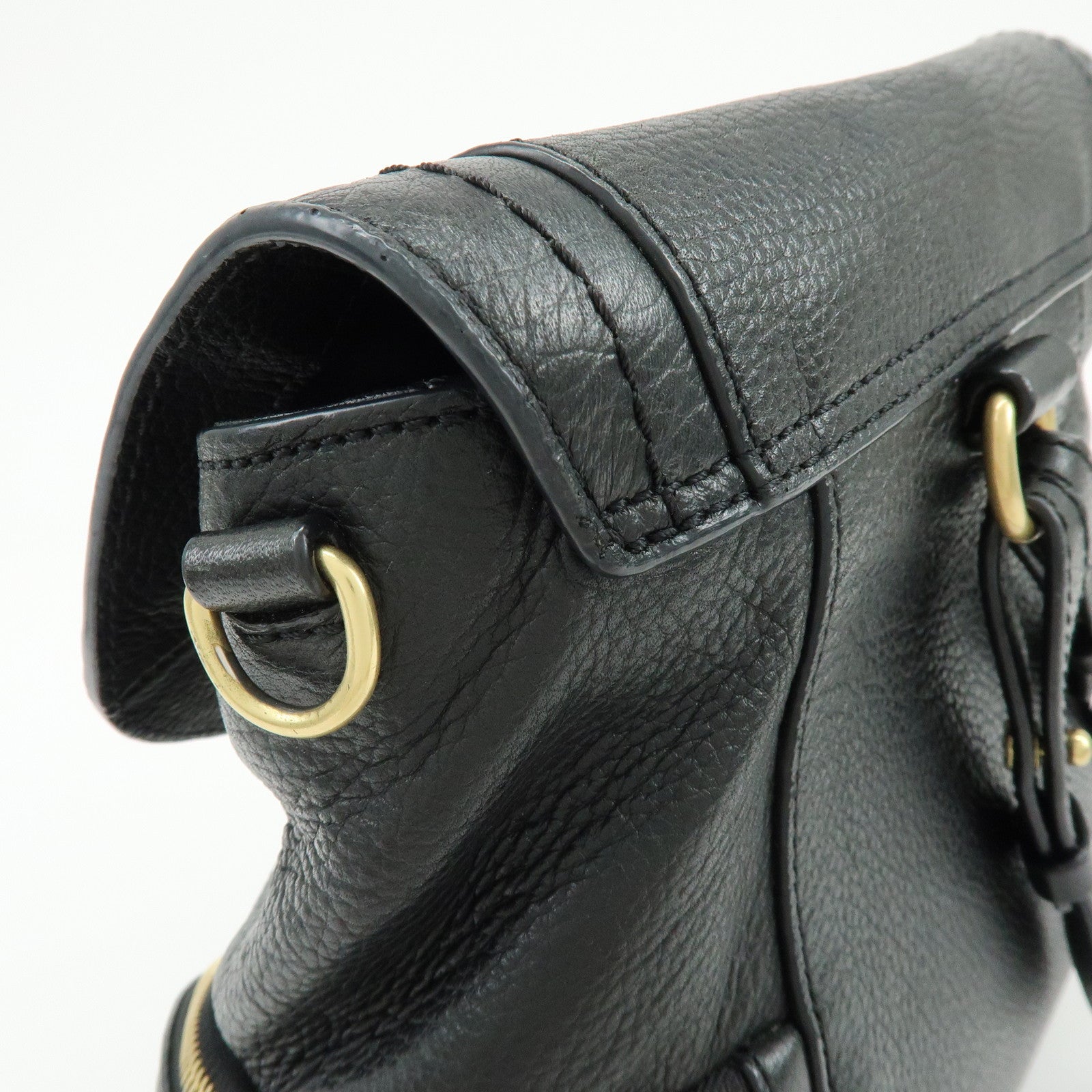 Chloe See By Chloe Leather Olga 2Way Bag Mini Backpack Shoulder Bag