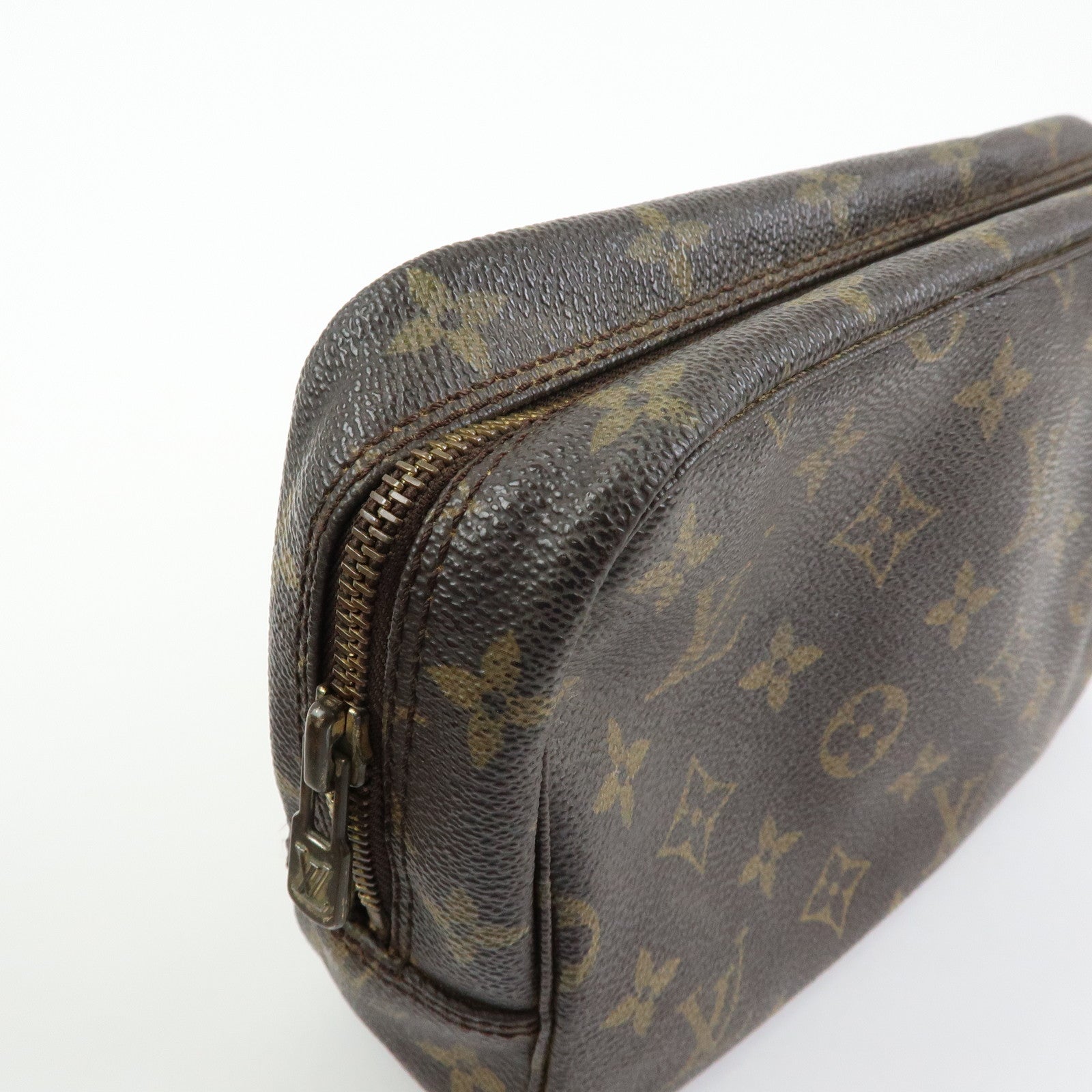 Louis Vuitton Monogram Trousse Toilette 23 Pouch Brown M47524