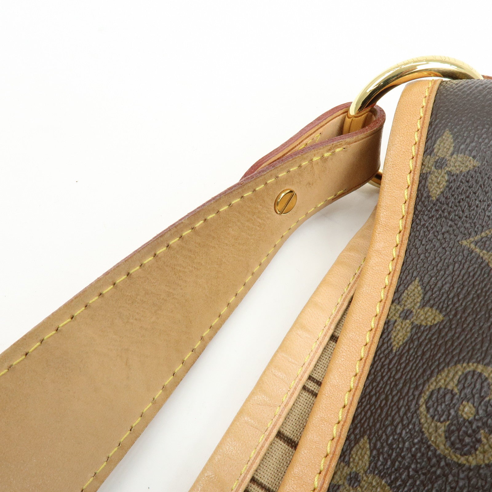 Louis Vuitton Monogram Delightful MM Shoulder Bag Brown M40353