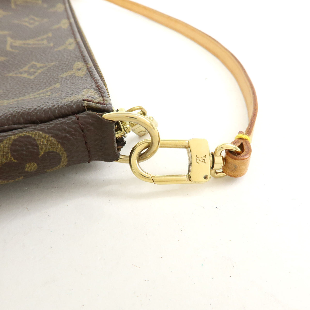 Louis Vuitton Monogram Pochette Accessoires Pouch Hand Bag M51980