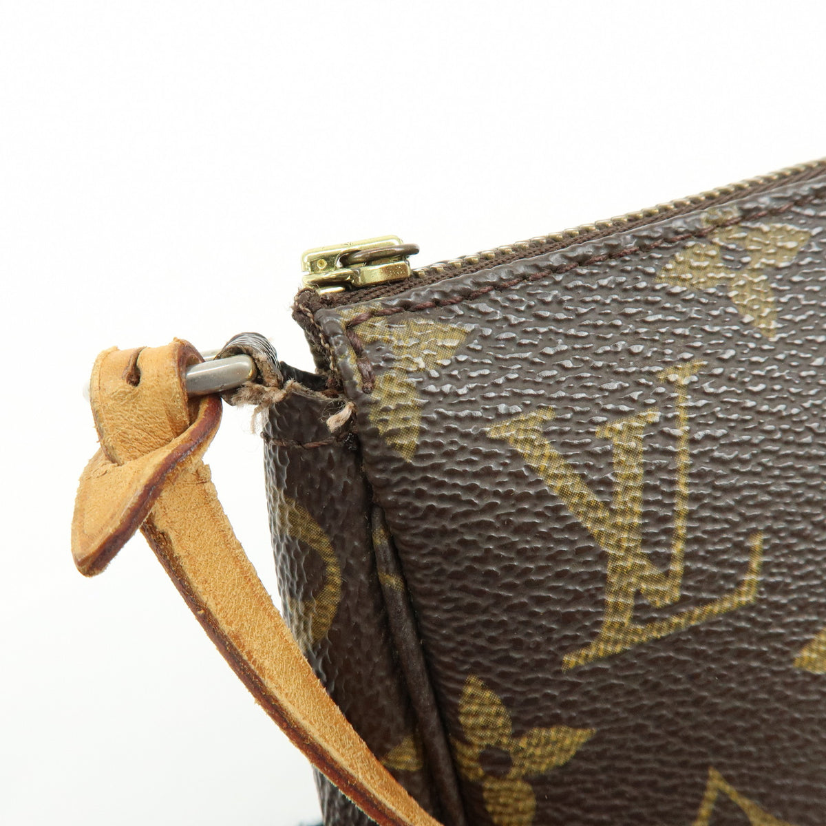 Louis Vuitton Monogram Pochette Accessoires Pouch Hand Bag M51980