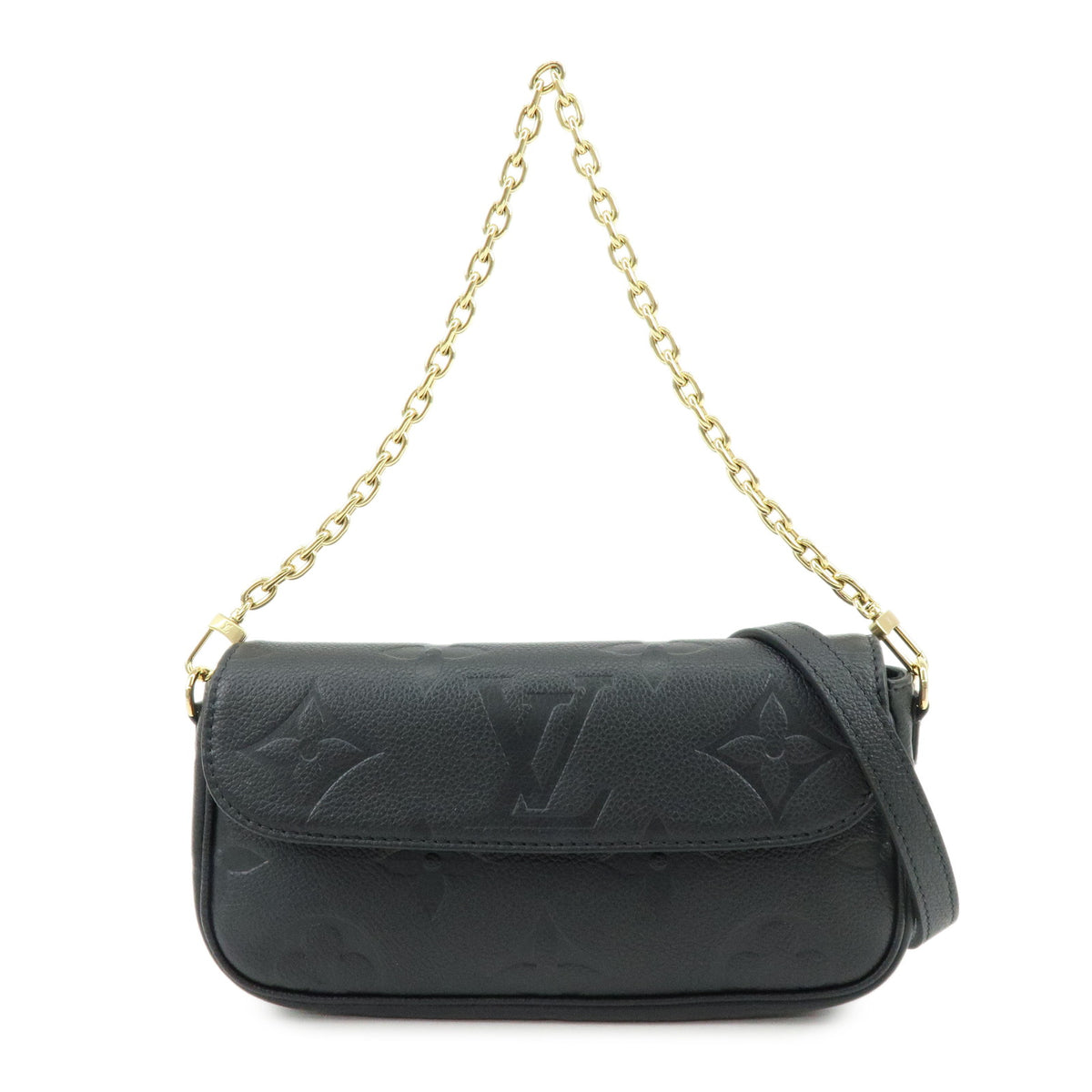 Louis Vuitton Monogram Empreinte Wallet On Chain Ivy Hand Bag M82154