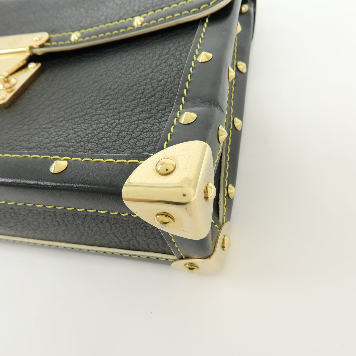 Louis Vuitton Suhari L'Aimable Leather Hand Bag Noir M92847