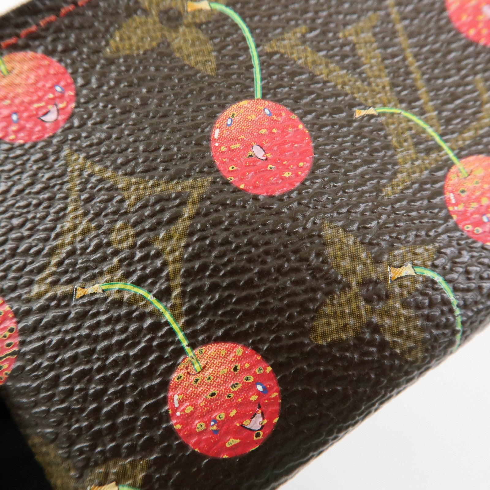 Louis Vuitton Monogram Cherry Pochette Cles Coin Case M95042