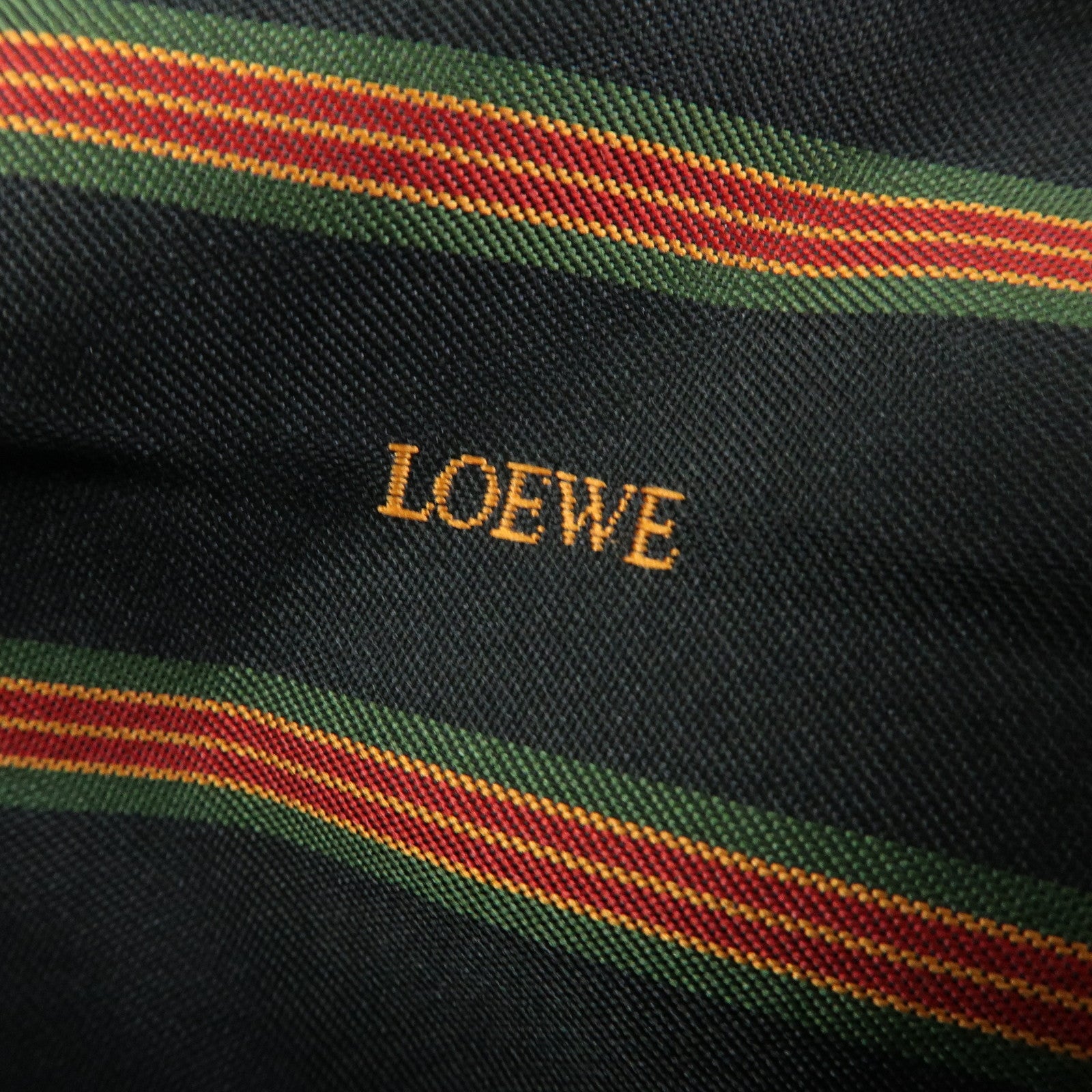 LOEWE Anagram Calf Leather Hand Bag  Black