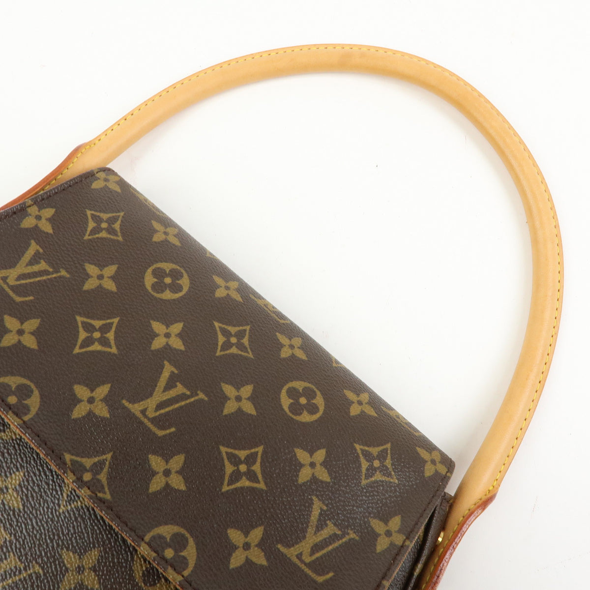 Louis Vuitton Monogram Mini Looping Shoulder Bag Brown M51147