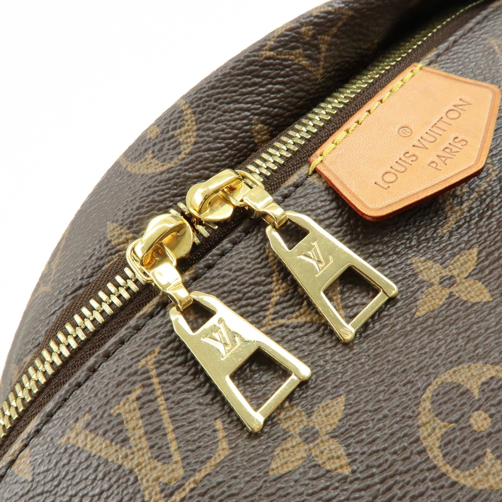 Louis Vuitton Monogram Bum Bag Crossbody Shoulder Bag Brown M43644