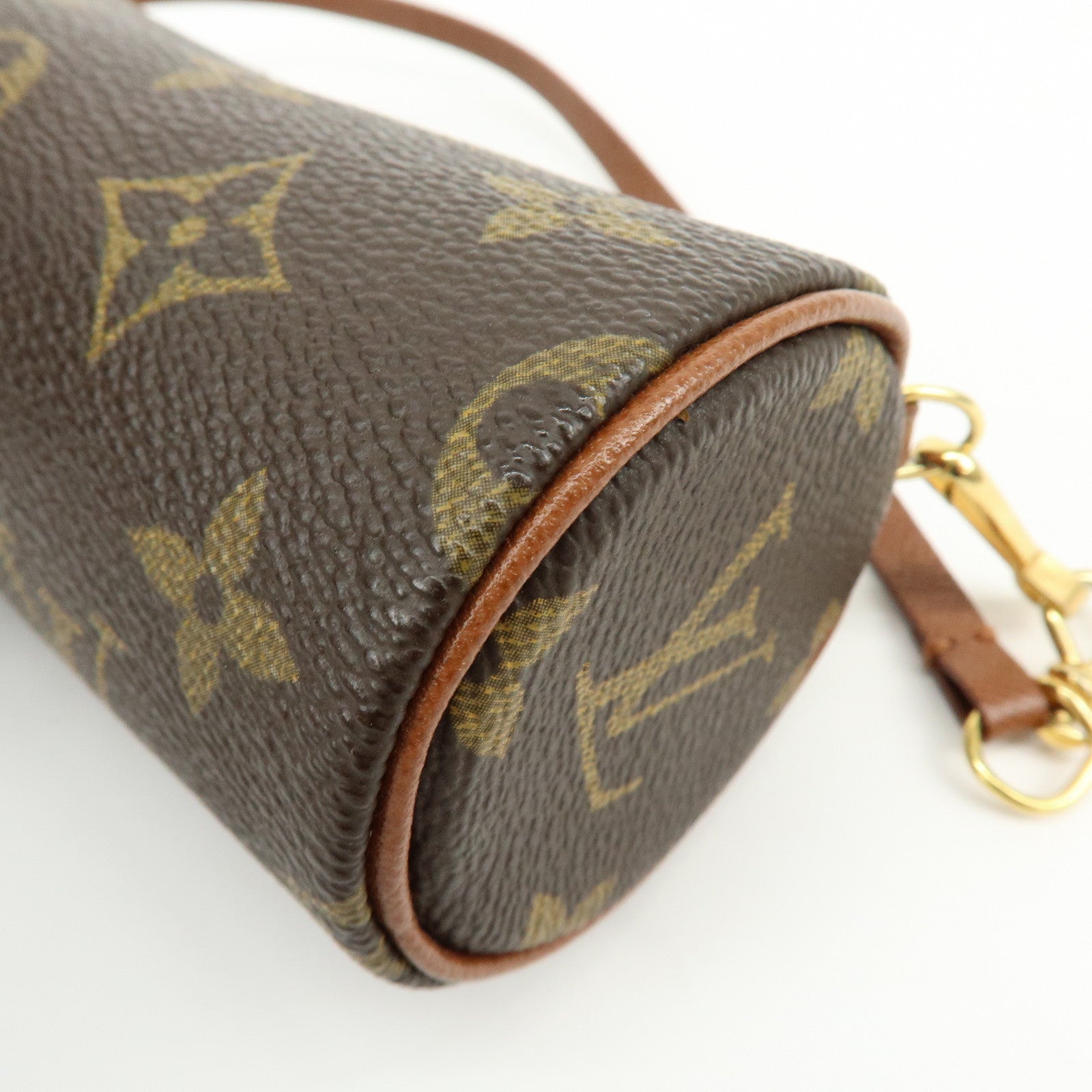 Louis Vuitton Monogram Mini Pouch for Papillon Bag Brown