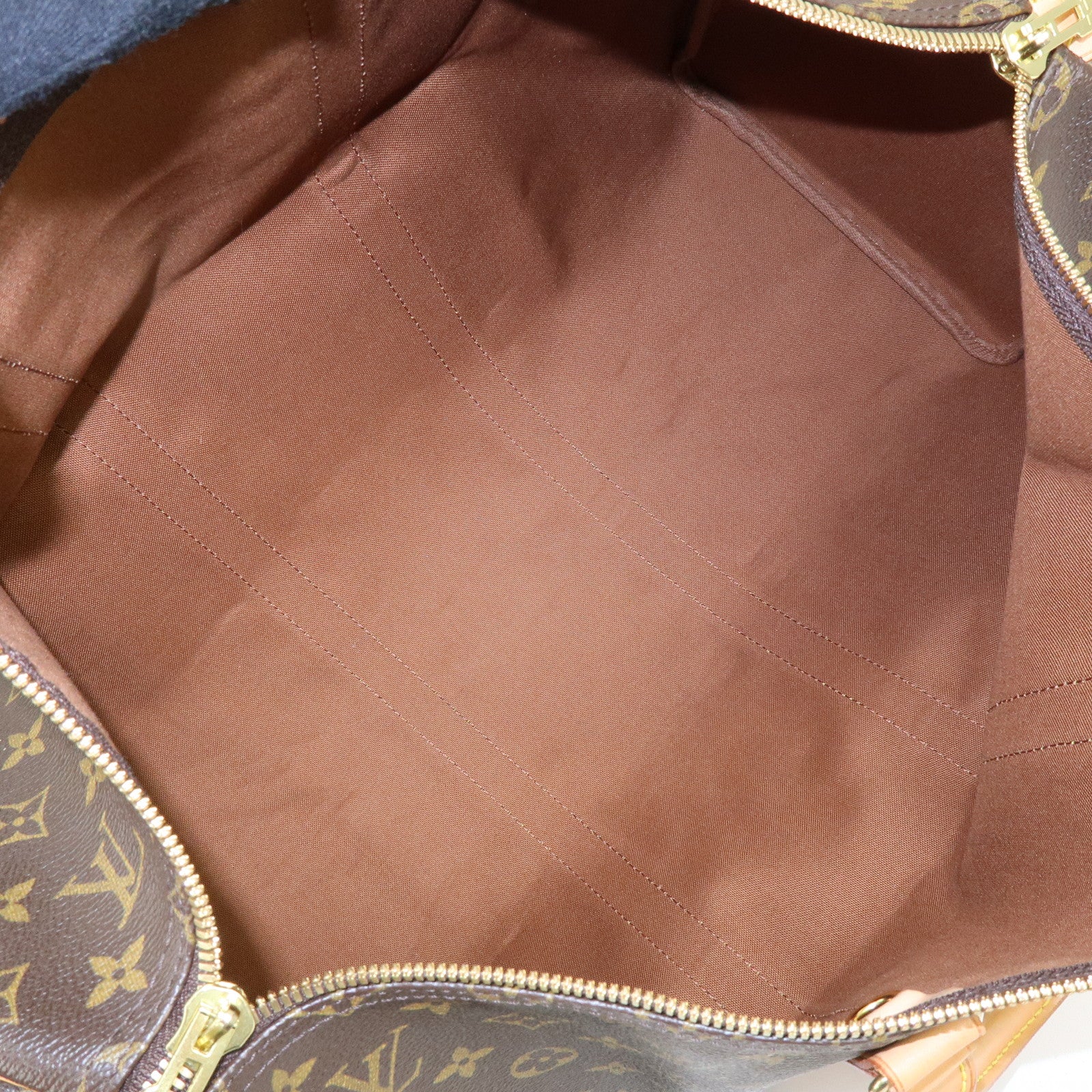 Louis Vuitton Monogram Keep All 50 Boston Bag Brown M41426