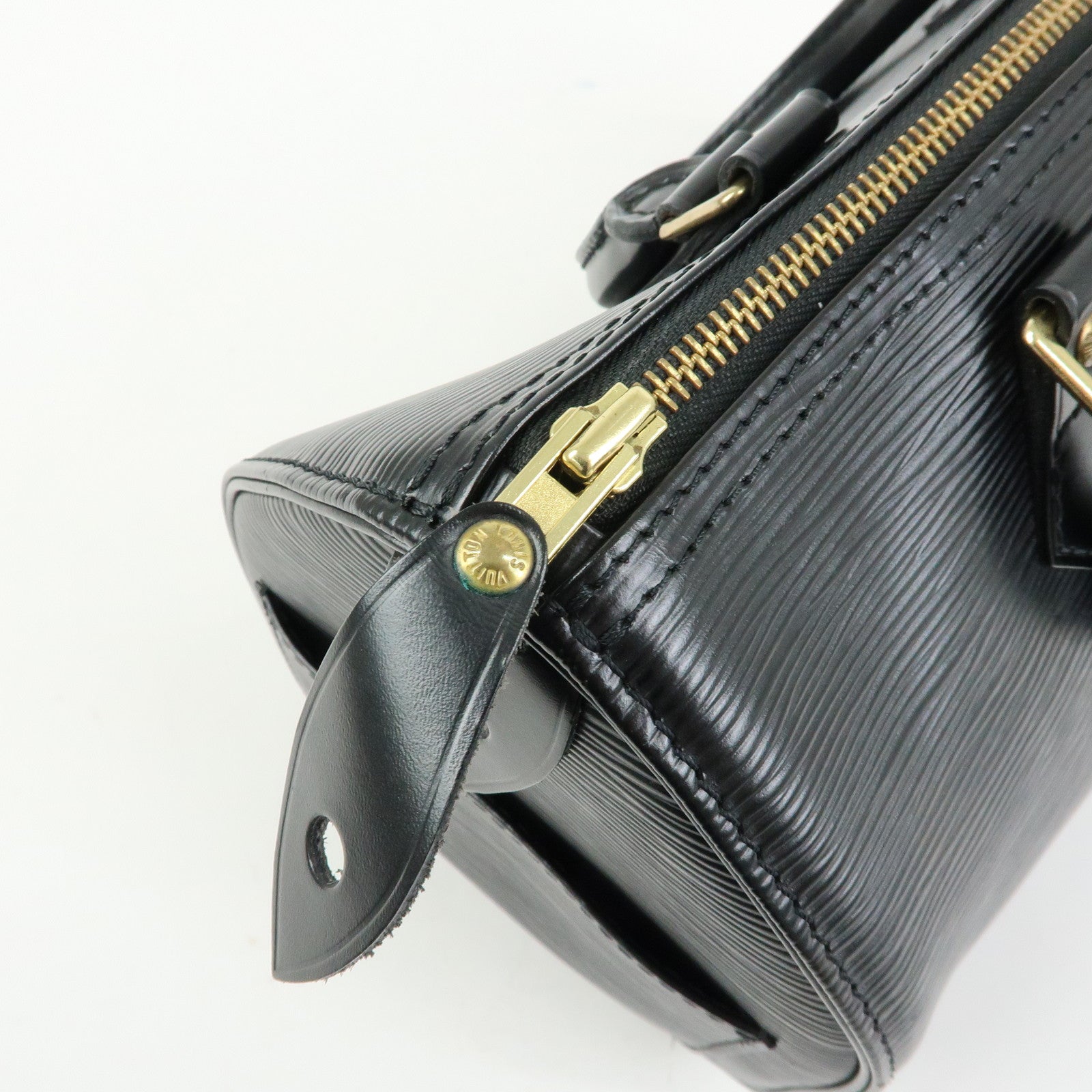 Louis Vuitton Epi Speedy 25 Boston Bag Hand Bag Noir Black M43012