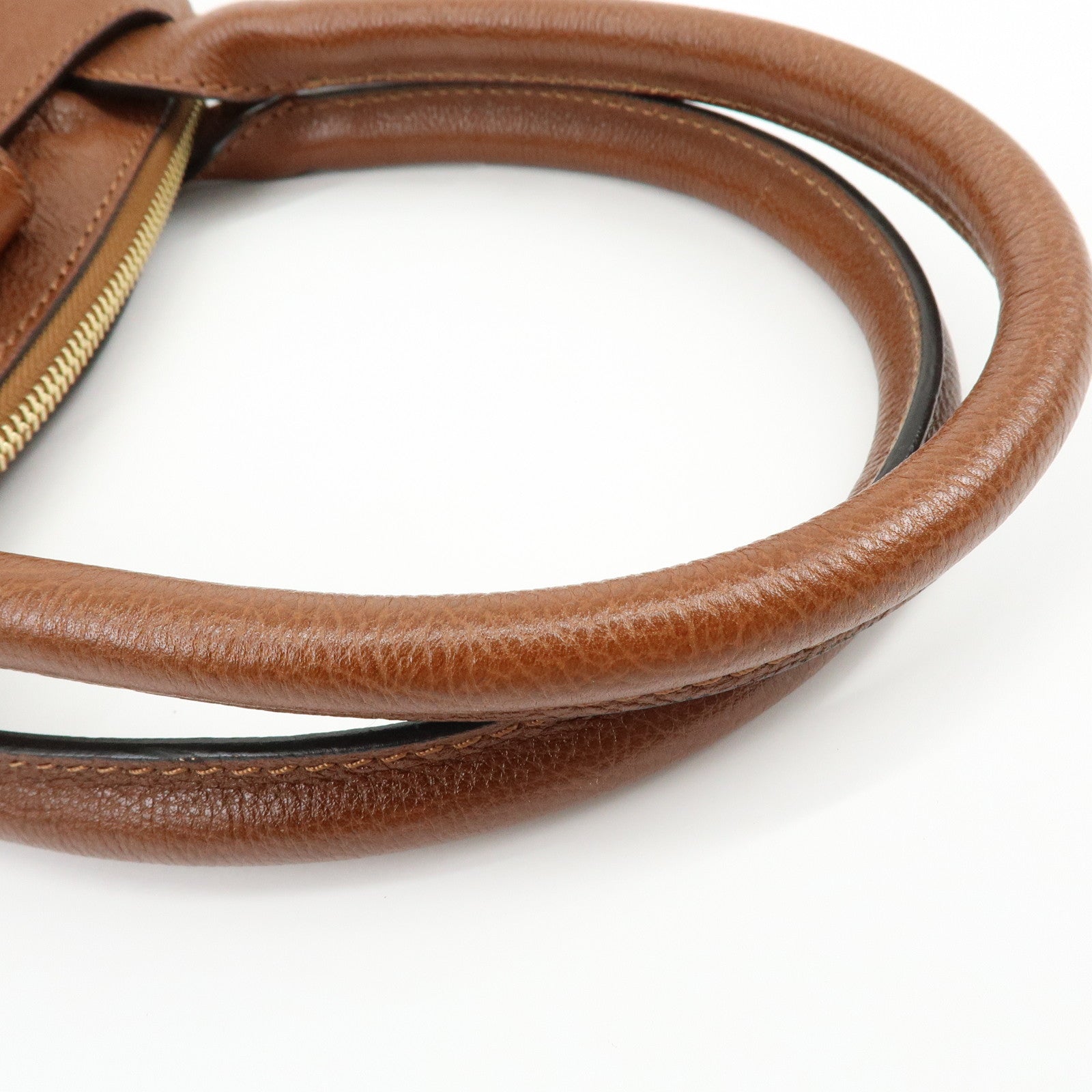 Chloe Leahter Georgia Shoulder Bag Hand Bag Brown
