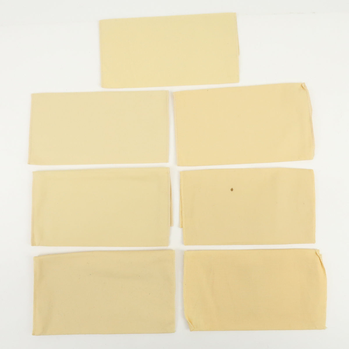 Louis Vuitton Lot of 25 Dust Bag Storage Bag Flap Style Beige