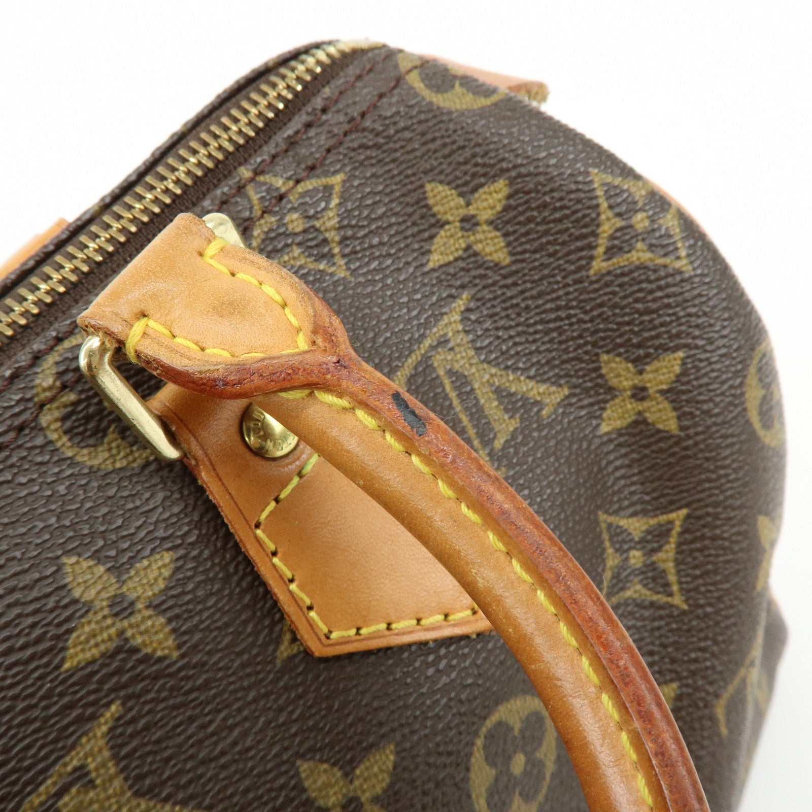 Louis Vuitton Monogram Speedy 25 Boston Bag Hand Bag Brown M41528