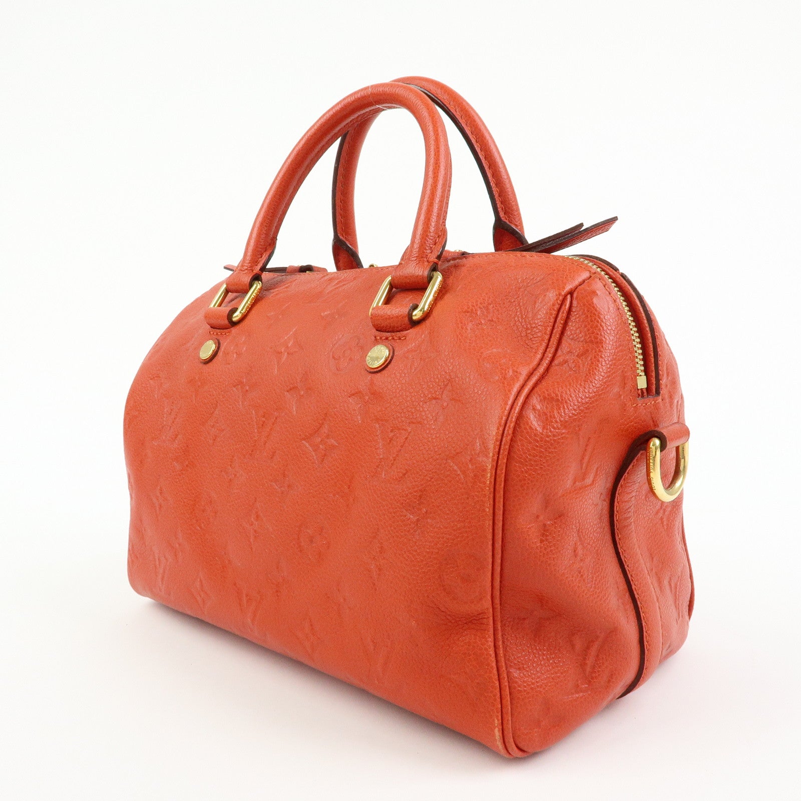 Louis Vuitton Monogram Empreinte Speedy Bandouliere 25 Orient M40758