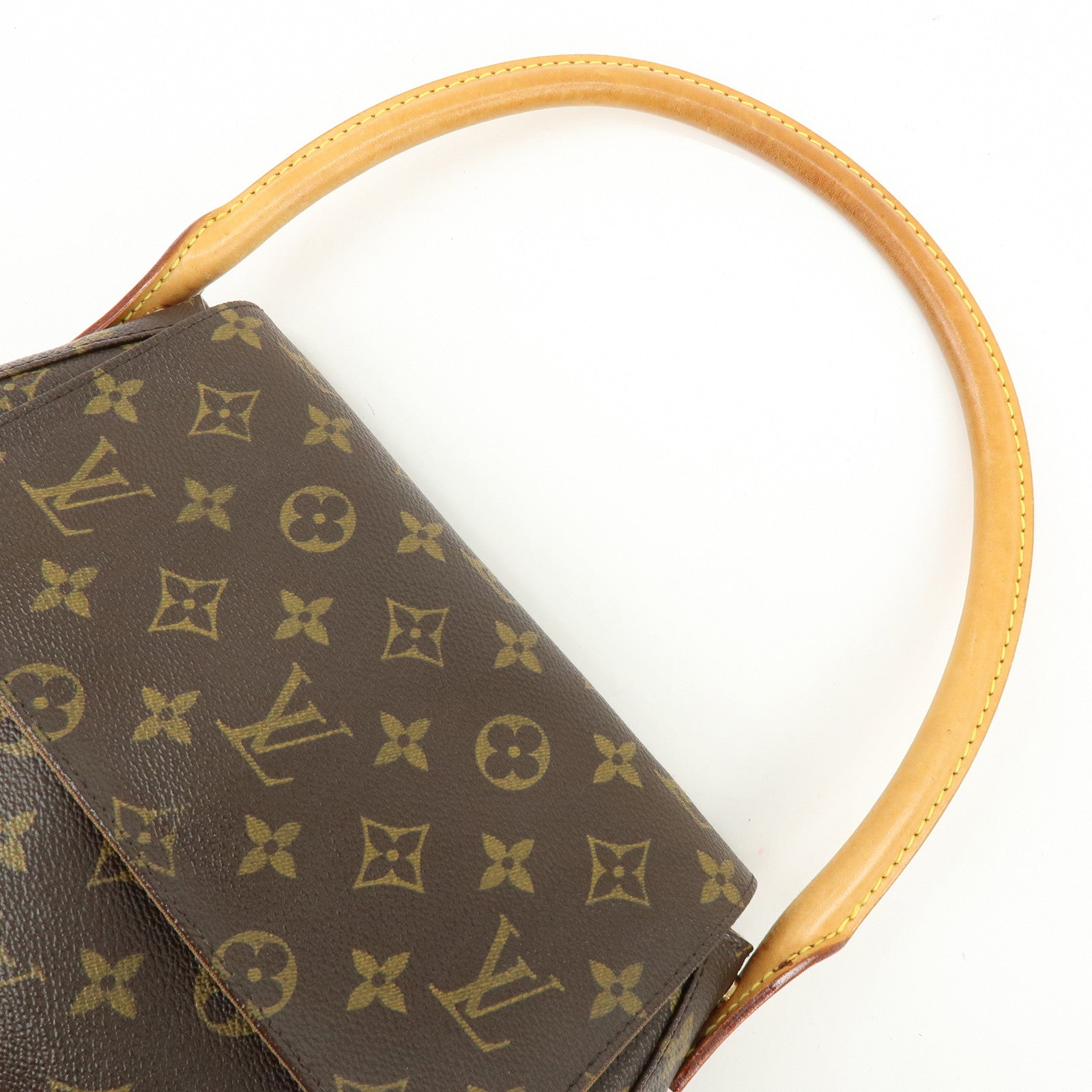 Louis Vuitton Monogram Mini Looping Shoulder Bag Brown M51147