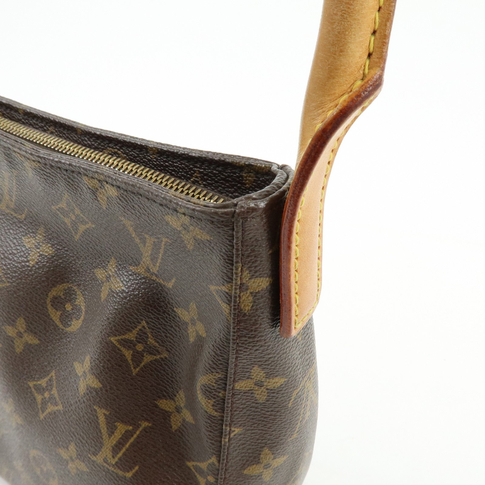 Louis Vuitton Monogram Looping MM Shoulder Bag Hand Bag M51146