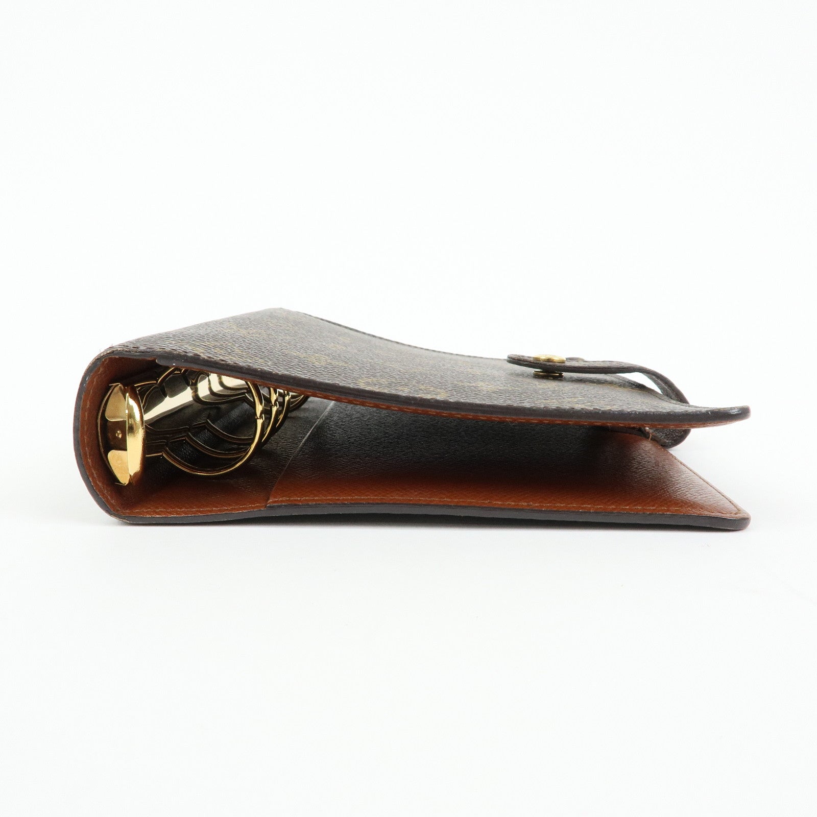 Louis Vuitton Monogram Agenda MM Planner Cover Brown R20105
