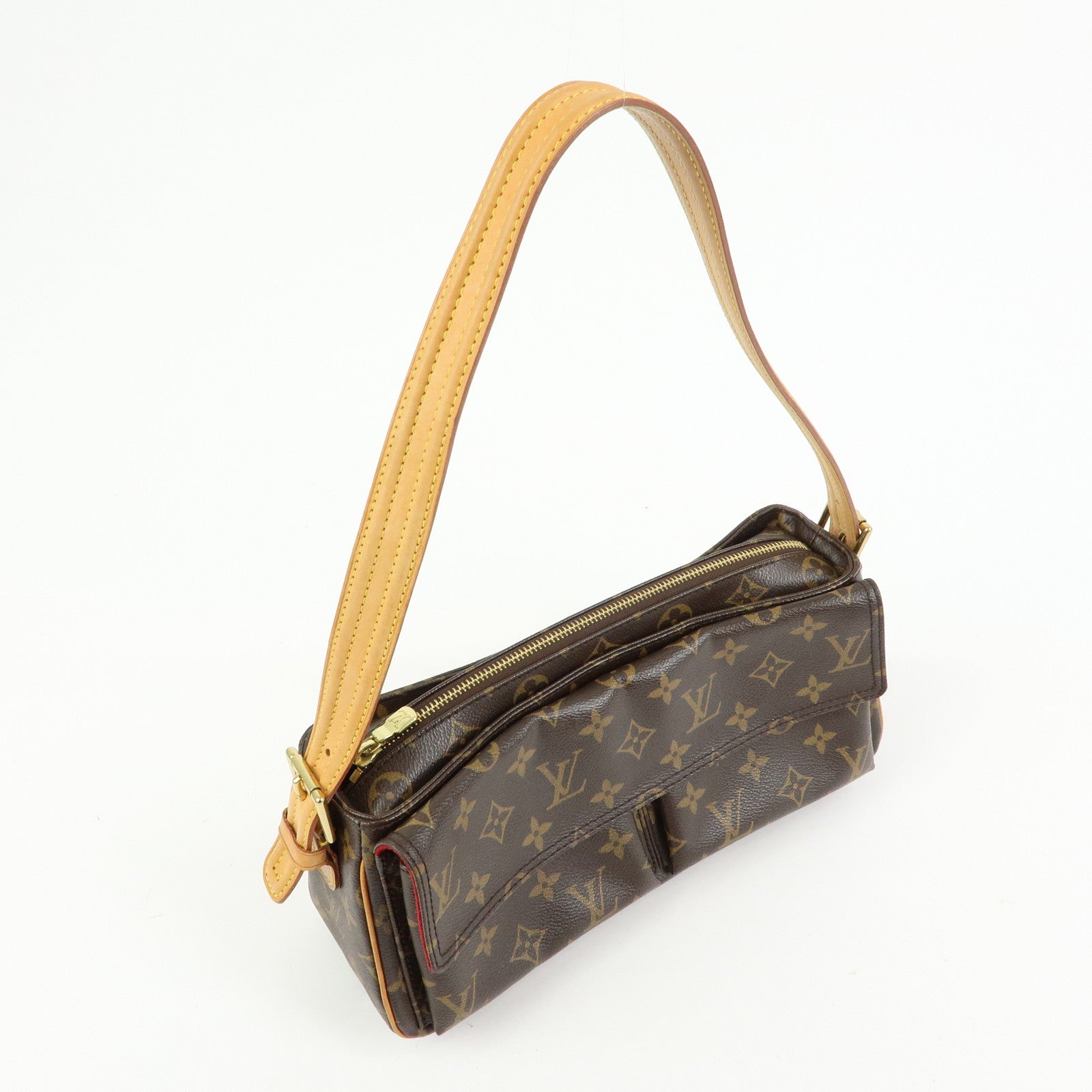 Louis Vuitton Monogram Viva Cite Shoulder Bag Hand Bag Brown M51164