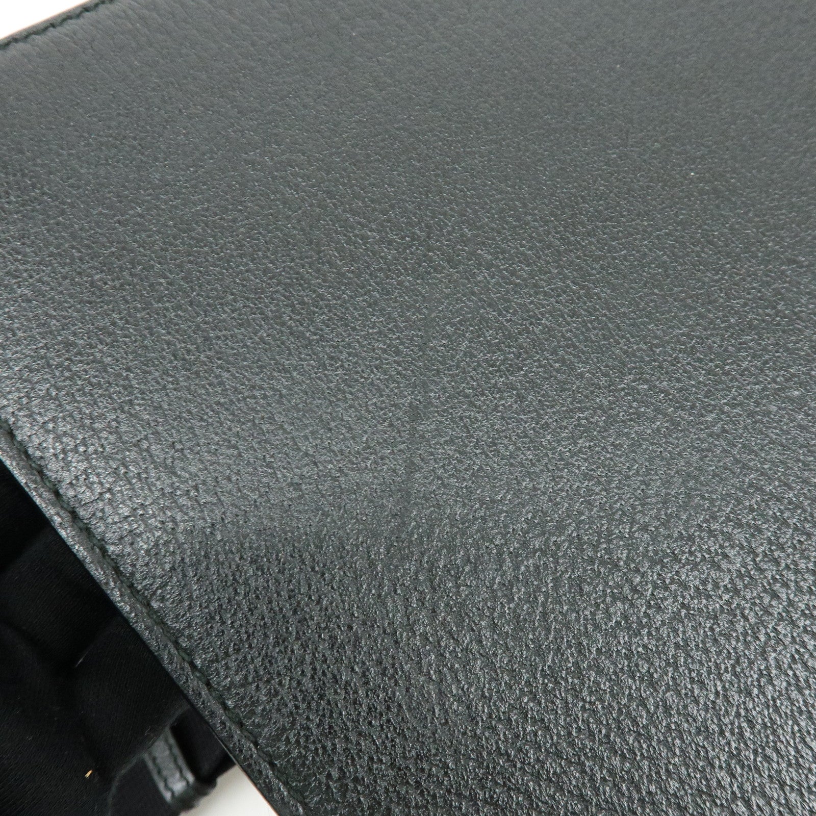 GUCCI Sherry Leather 2Way Shoulder Crossbody Bag  Black 450976