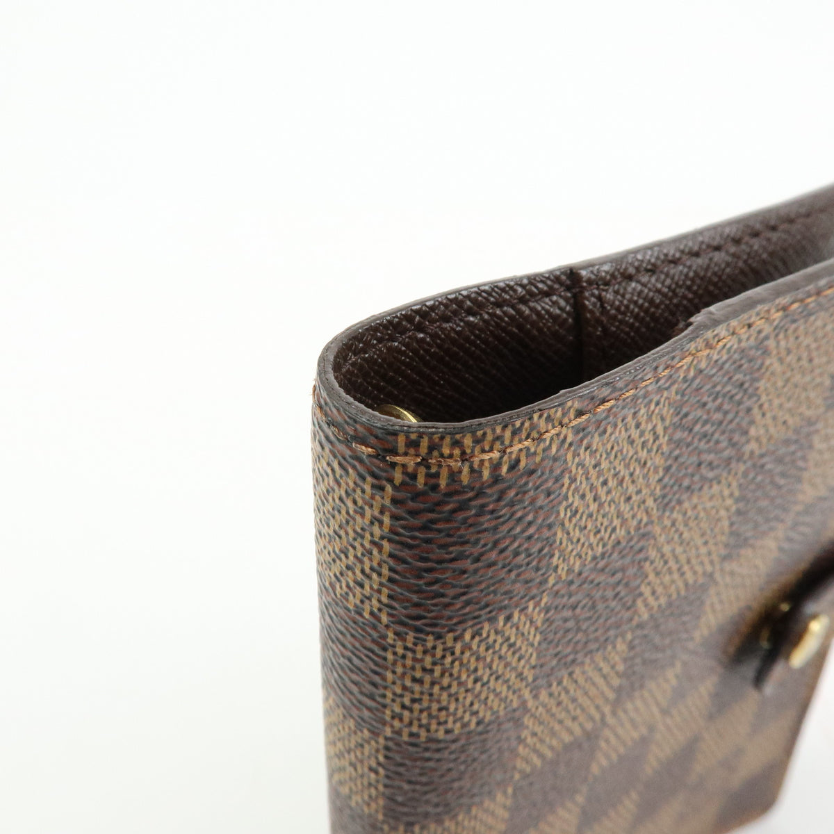 Louis Vuitton Damier Agenda PM Planner Cover Brown R20700