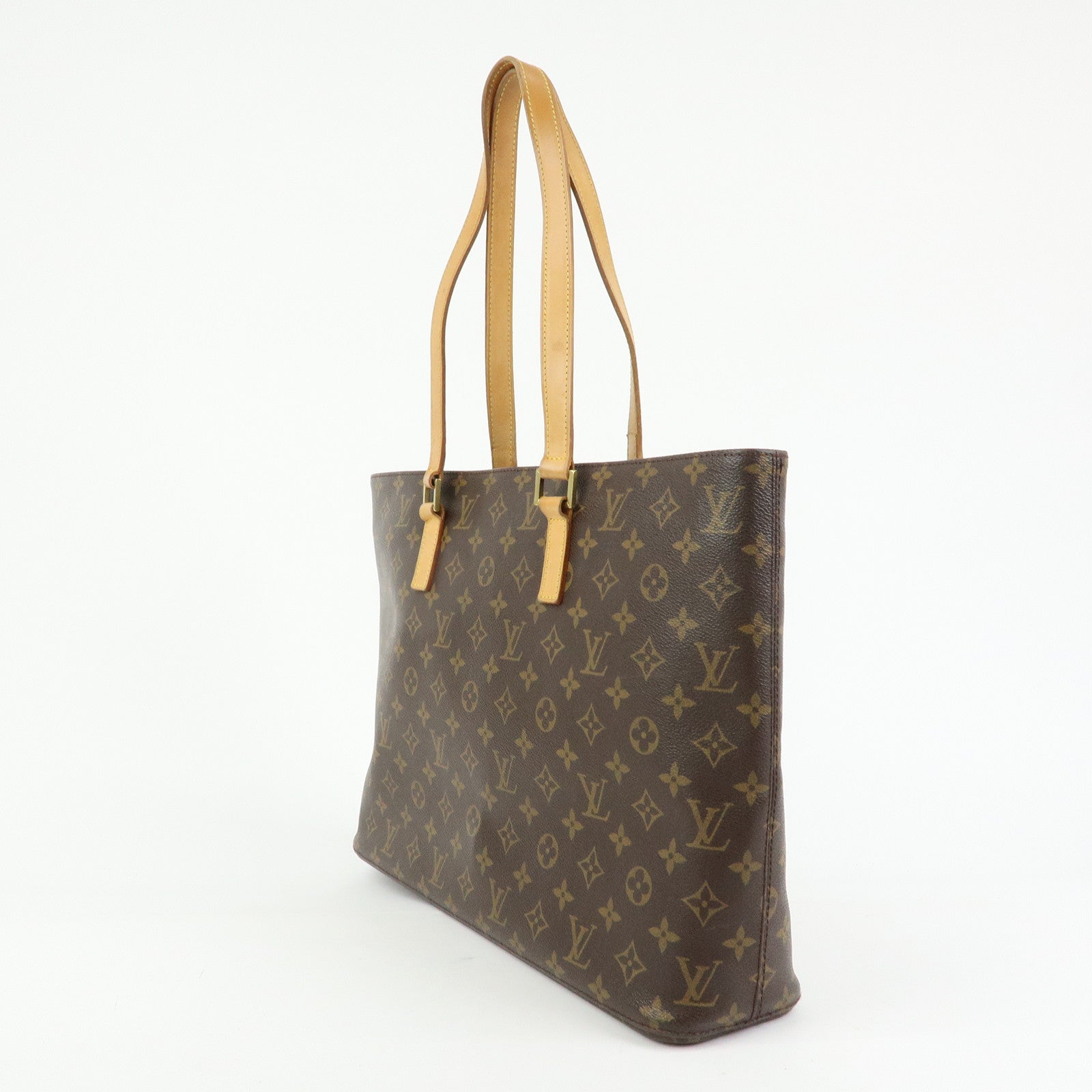 Louis Vuitton Monogram Luco Tote Bag Hand Bag Brown M51155