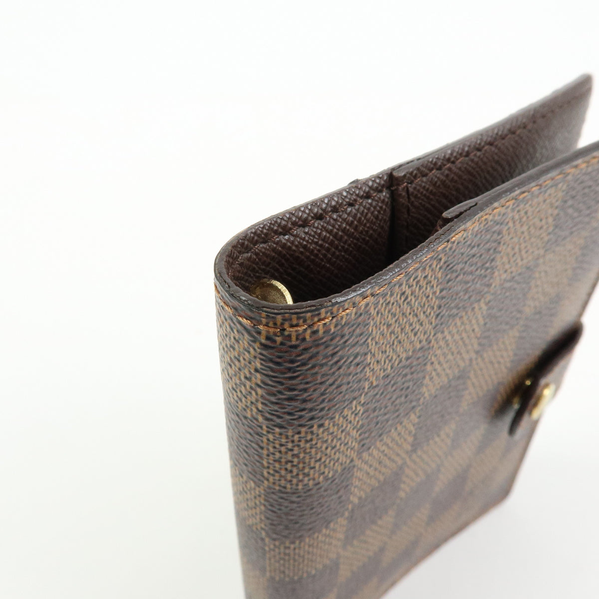 Louis Vuitton Damier Agenda PM Planner Cover Brown R20700