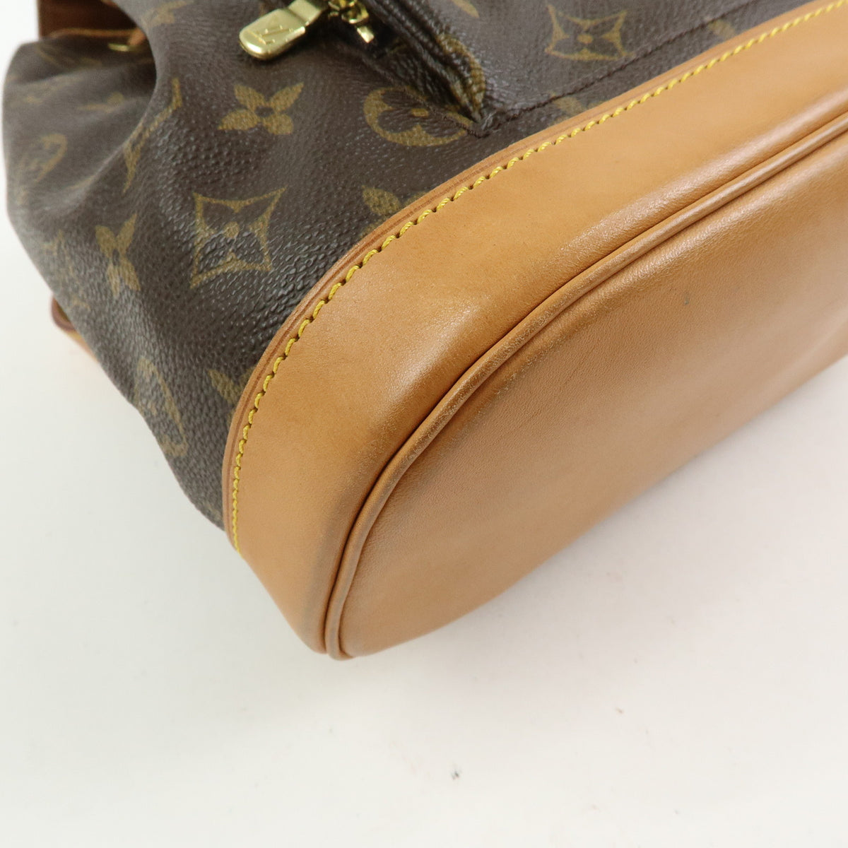 Louis Vuitton Monogram Montsouris MM Backpack Rucksack Brown M51136