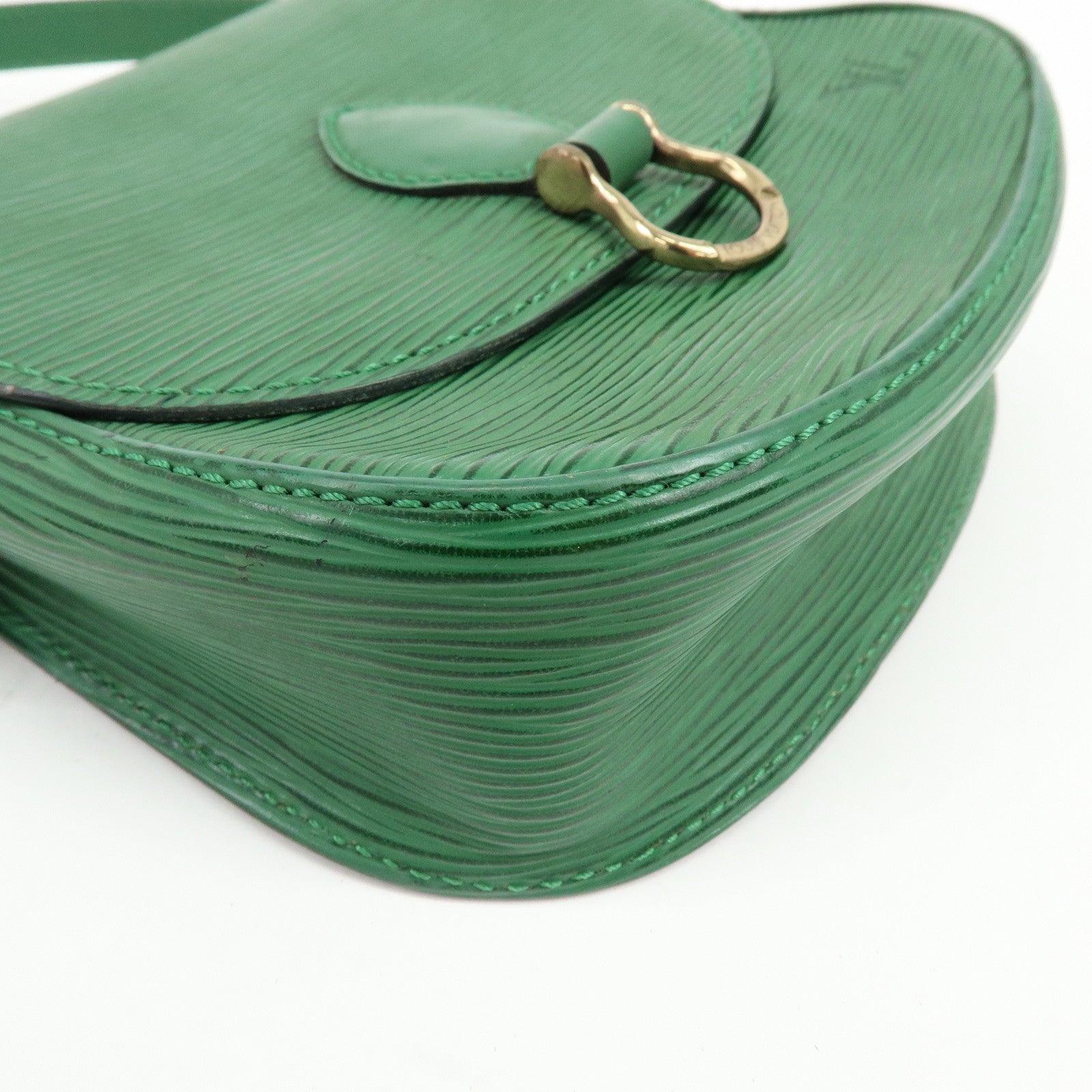 Louis Vuitton Epi Mini Saint Cloud Shoulder Bag Borneo Green M52214