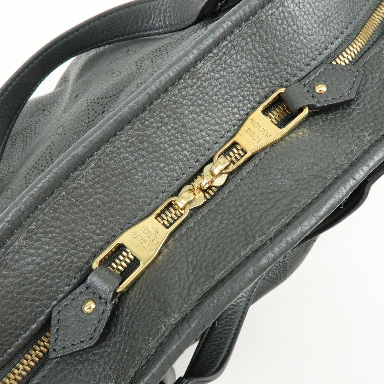 Louis Vuitton Monogram Mahina Stella GM 2Way Hand Bag Anthracite M93178