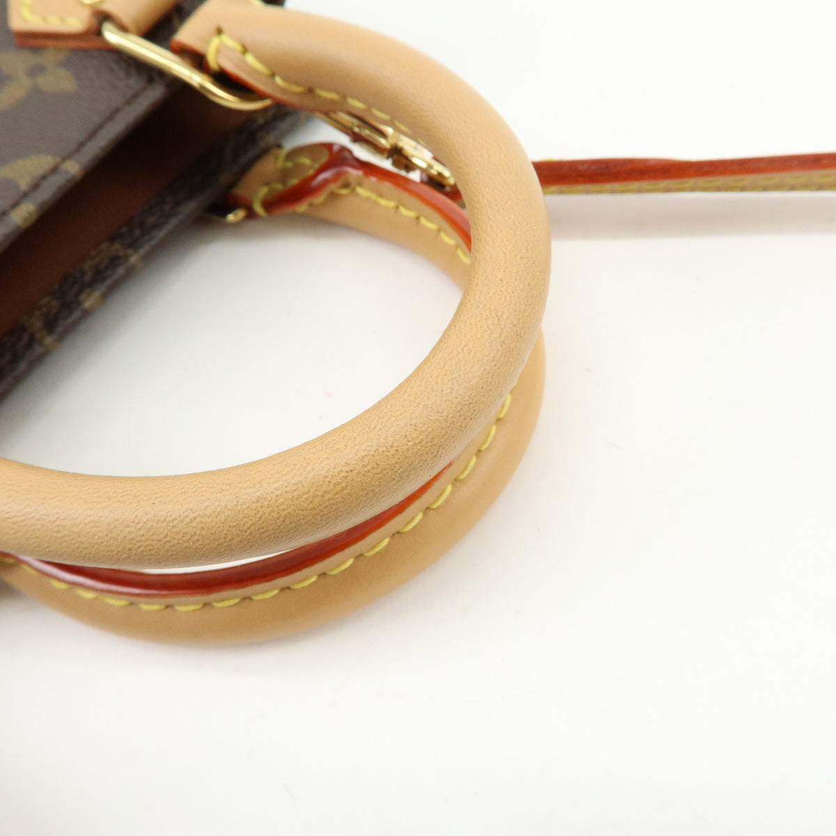 Louis Vuitton Monogram Petit Sac Plat 2Way Bag Hand Shoulder Bag M69442