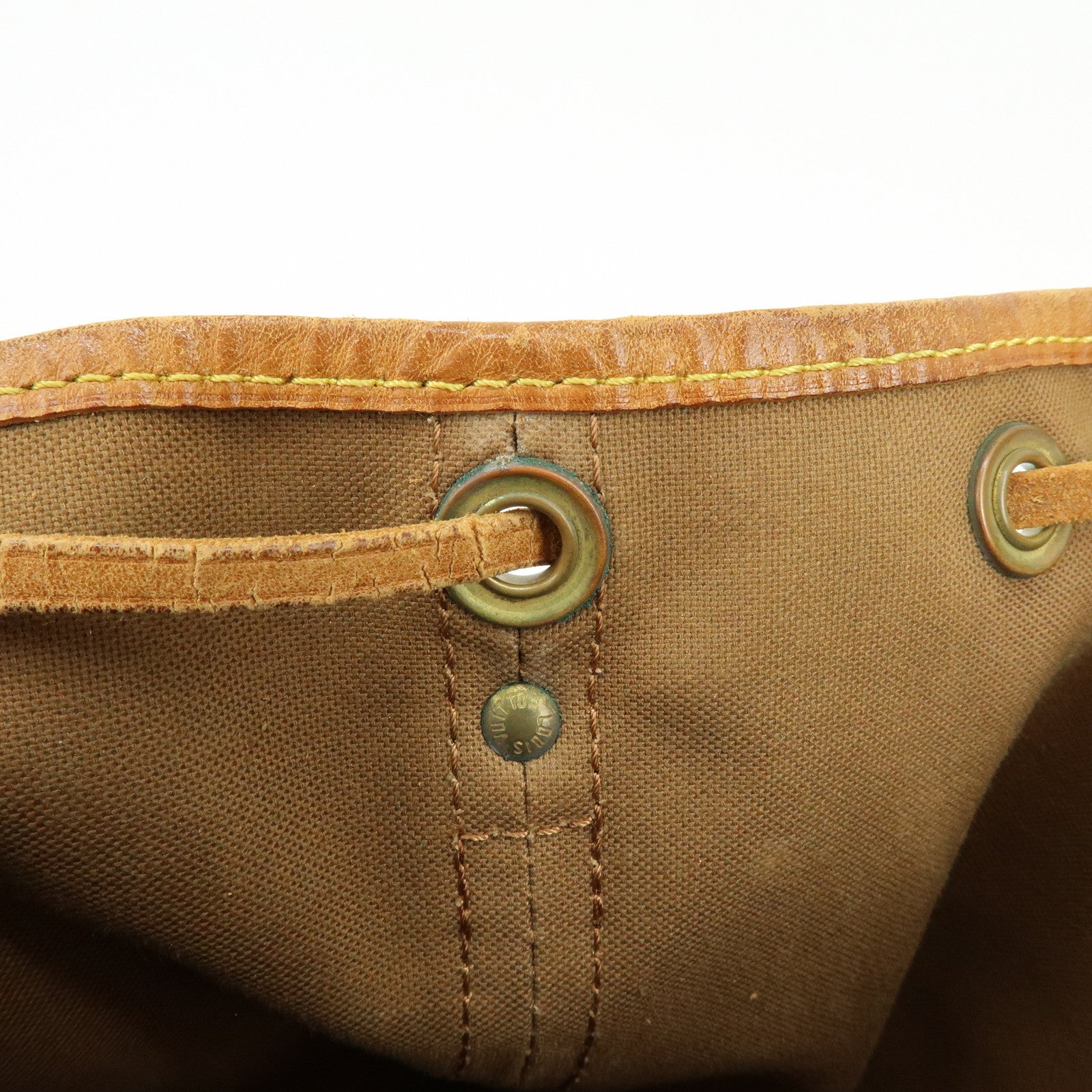 Louis Vuitton Monogram Canvas Petit Noe Shoulder Bag Brown M42226