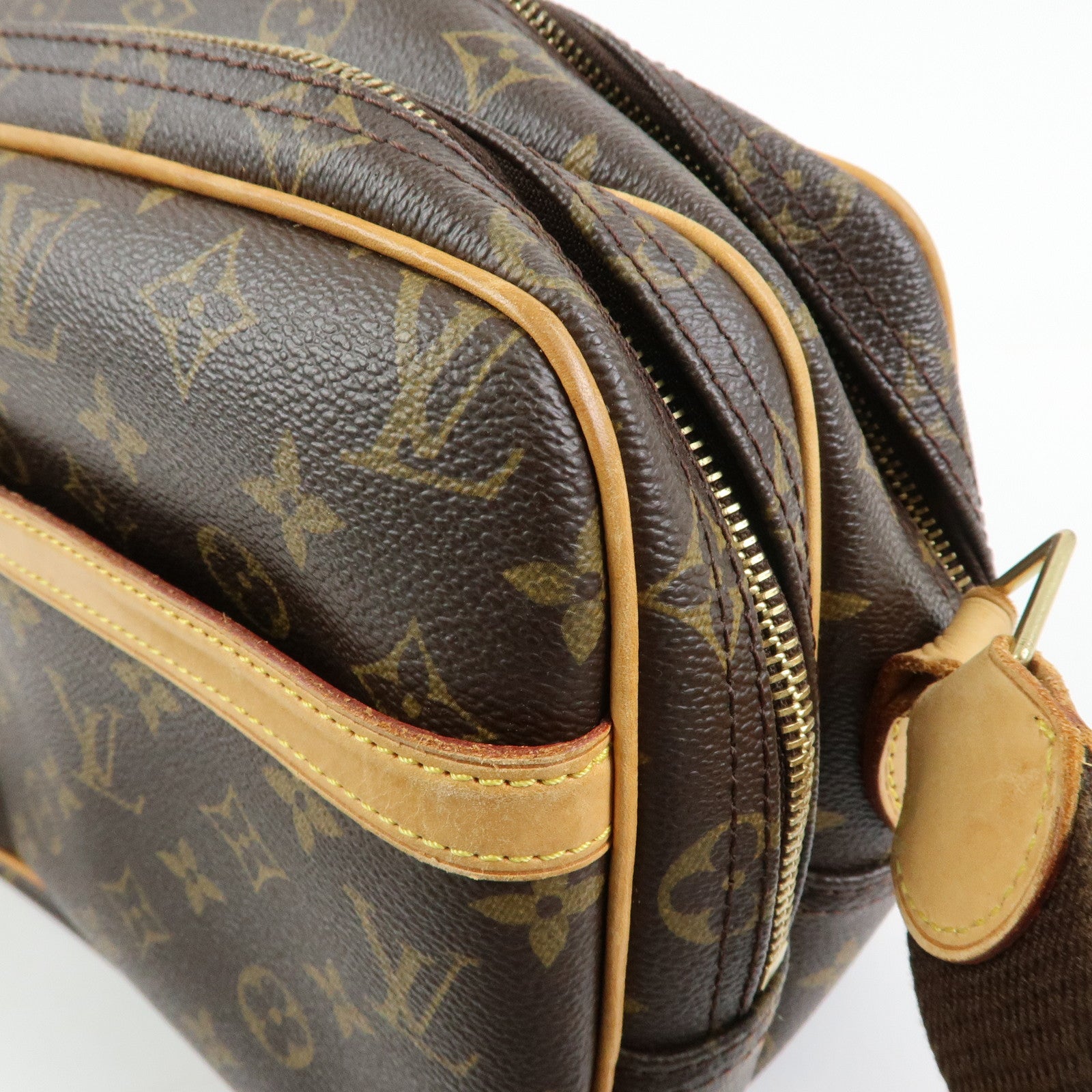 Louis Vuitton Monogram Reporter PM Shoulder Crossbody Bag M45254