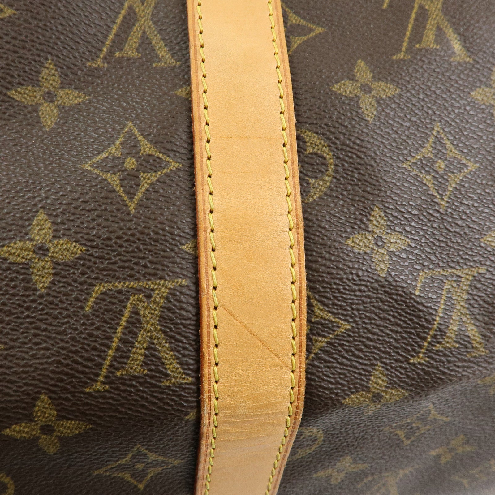 Louis Vuitton Monogram Keep All 50 Boston Bag Brown M41426