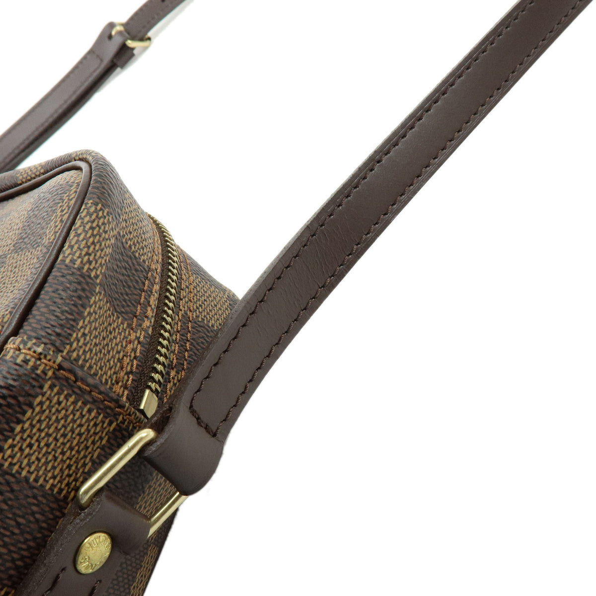 Louis Vuitton Damier Ebene SPO Trocadero 27 Shoulder Bag Brown N48085